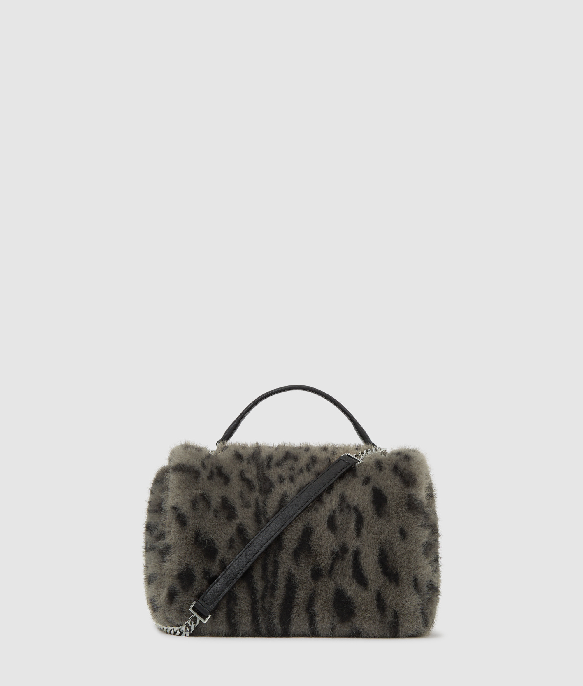 K/TEXTURED SIGN SHOULDER BAG