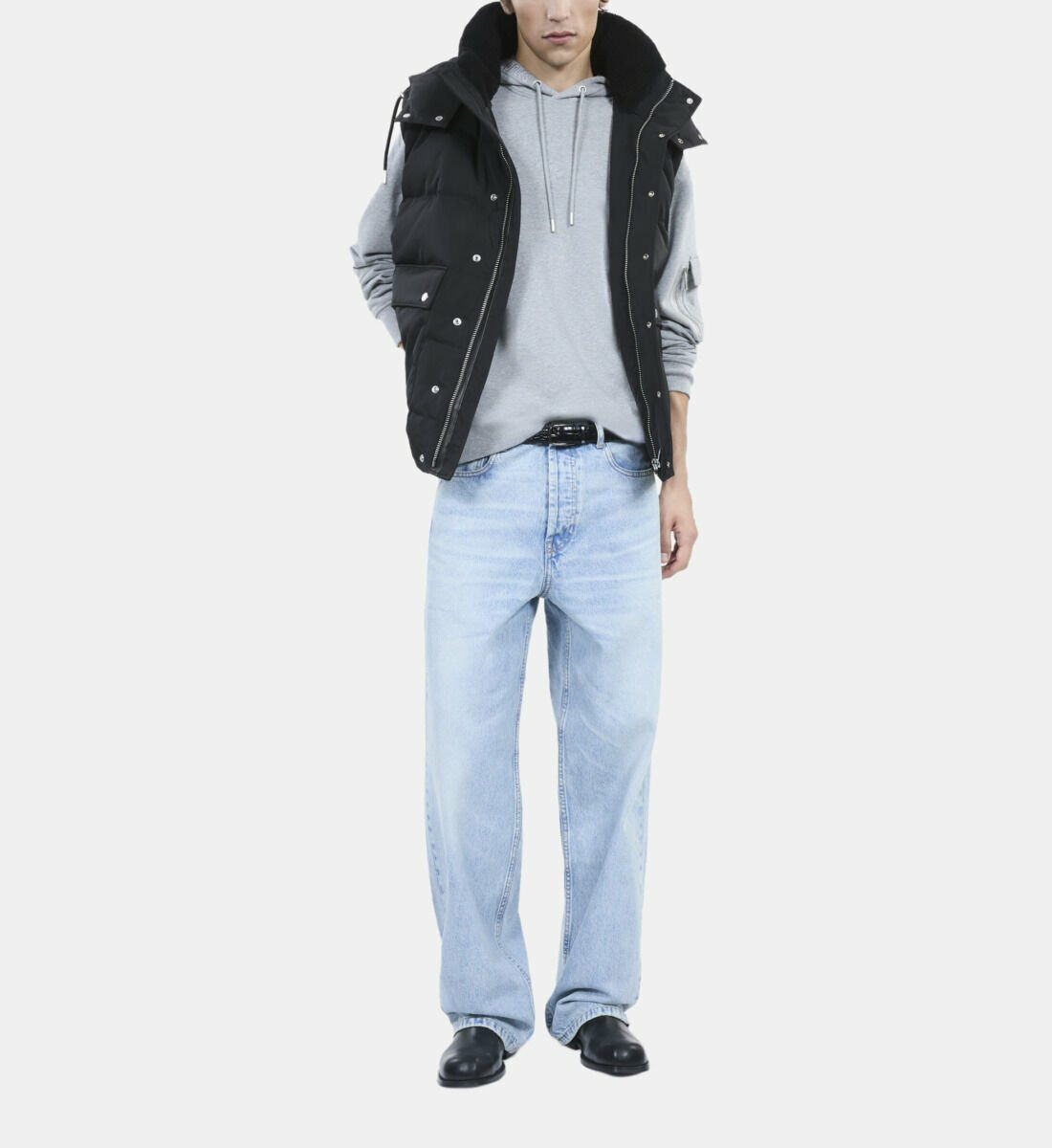 Doudoune Sans Manches Noire Homme