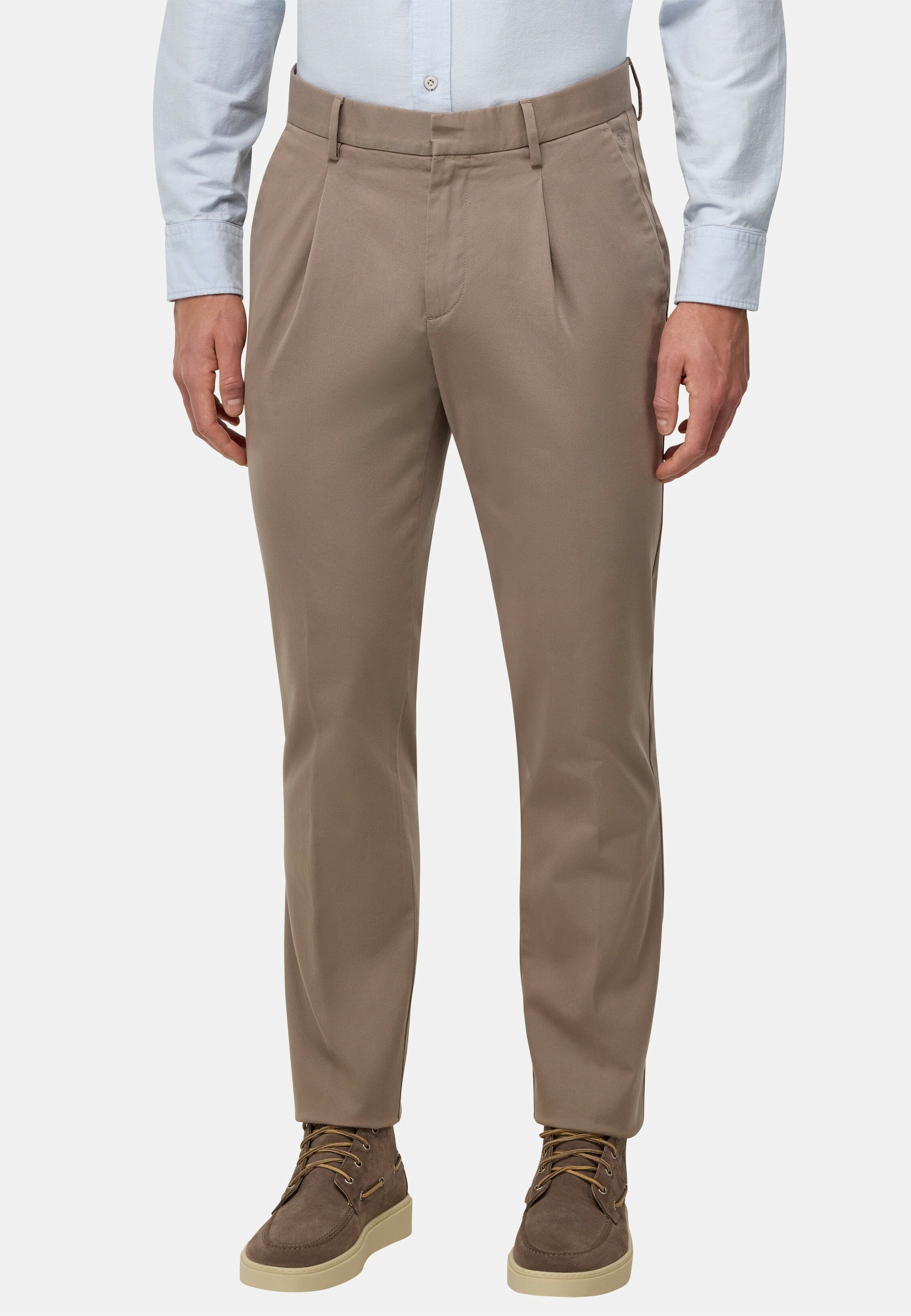 Pantalon En Coton Extensible