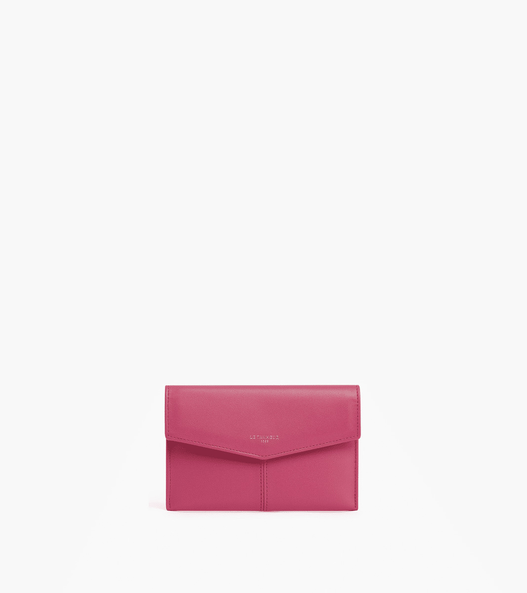 Pochette enveloppe moyen modèle Charlotte en cuir lisse
