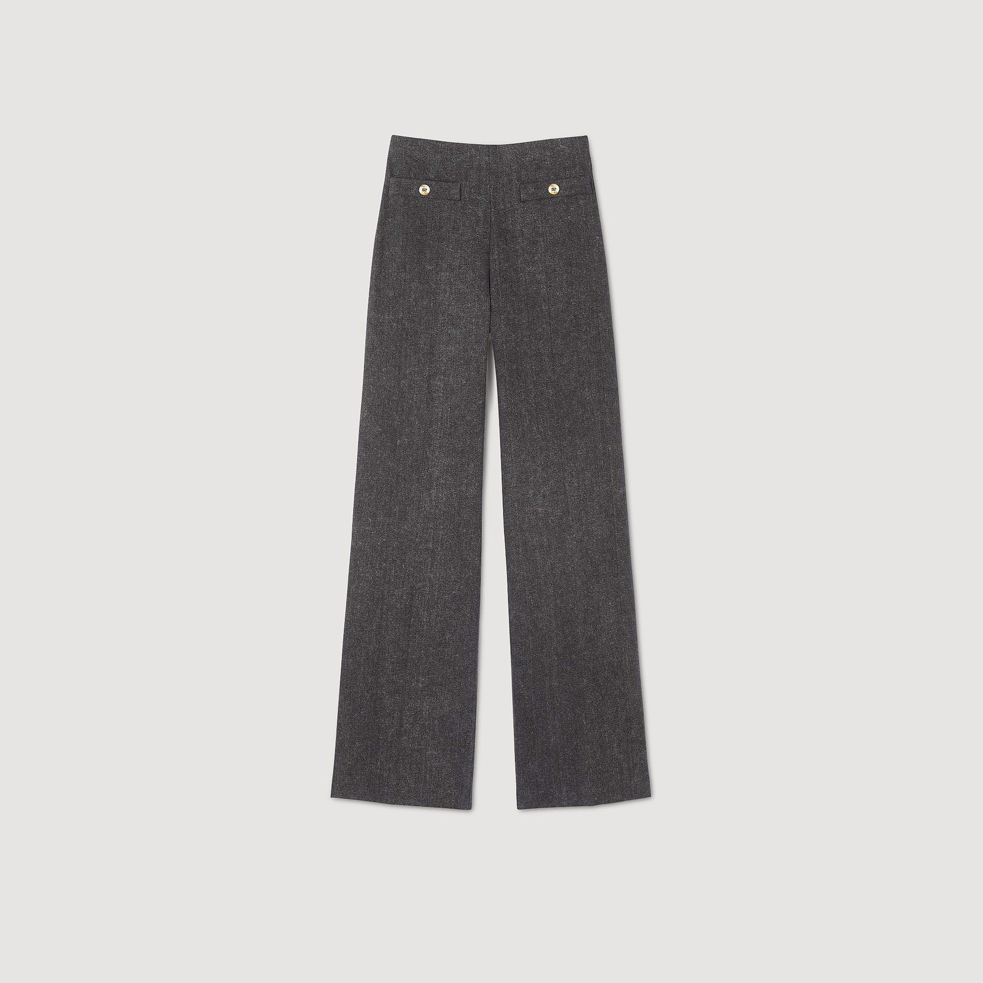 Pantalon taille haute