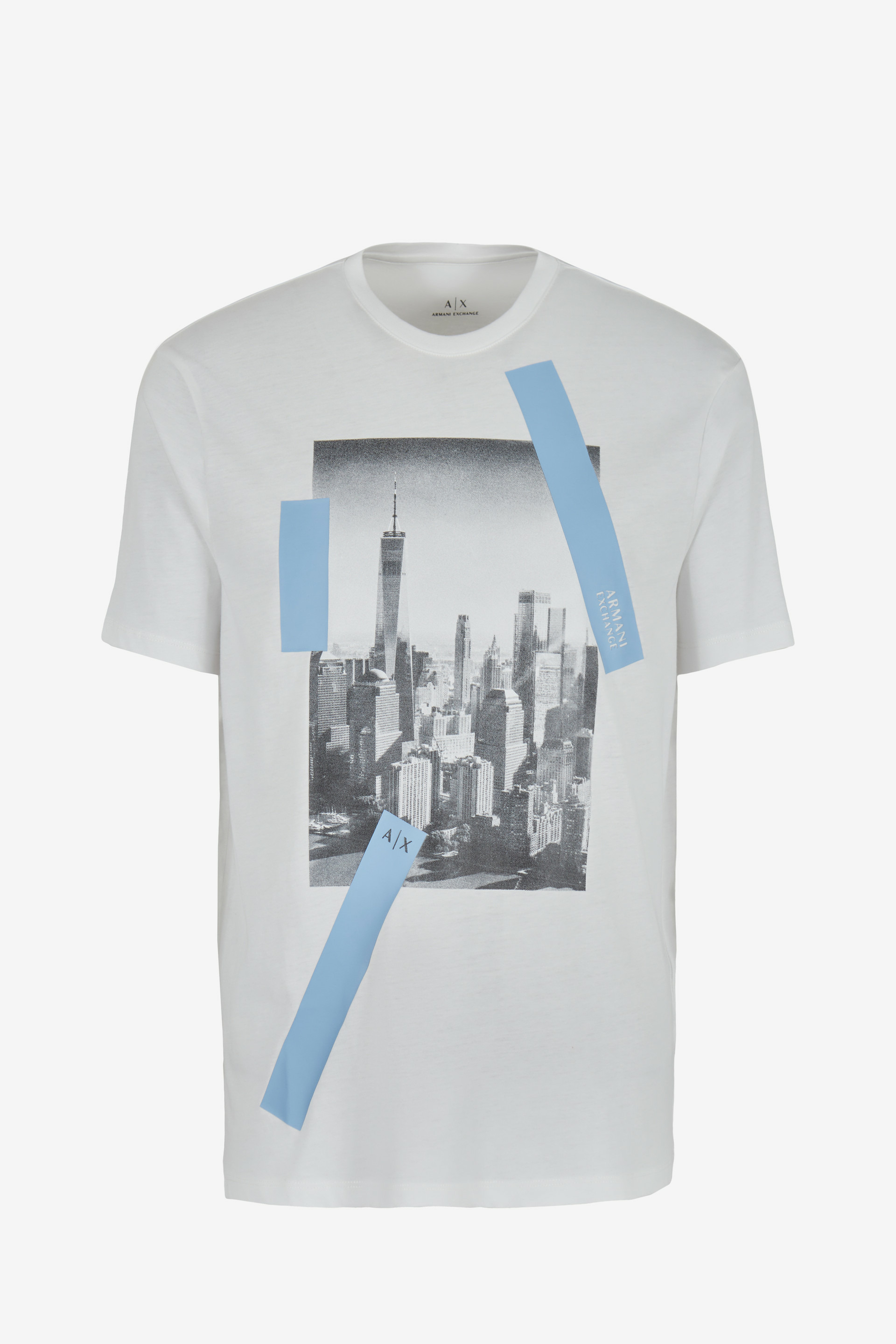T-Shirt Blanc Cassé/New York