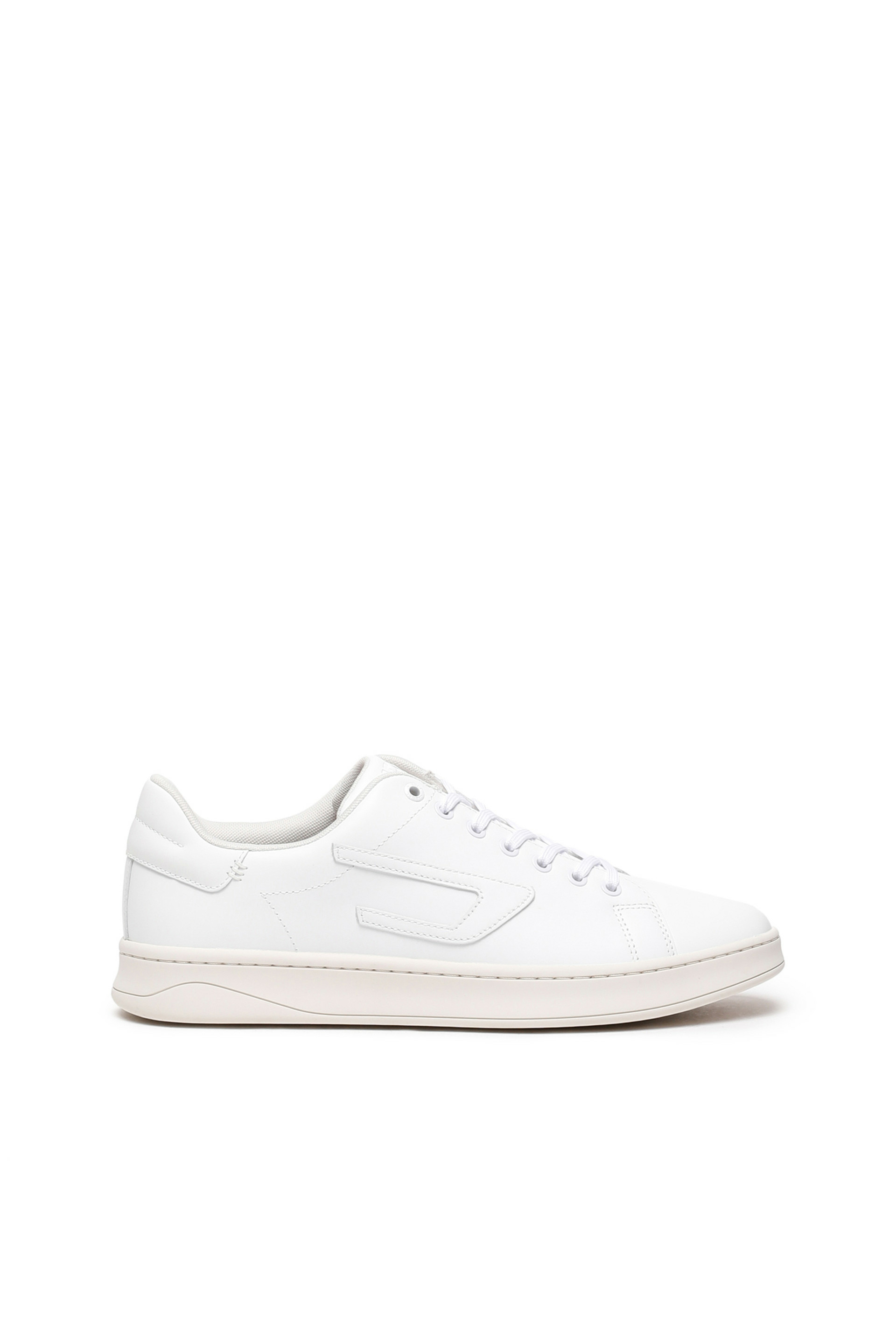 S-Athene Low-Sneakers basses en cuir avec empiècement D