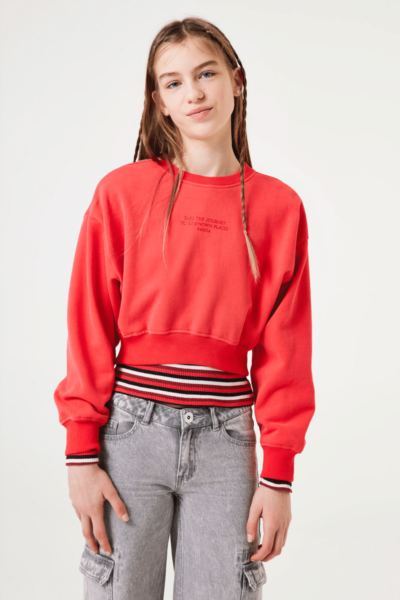 Girls Sweater Red