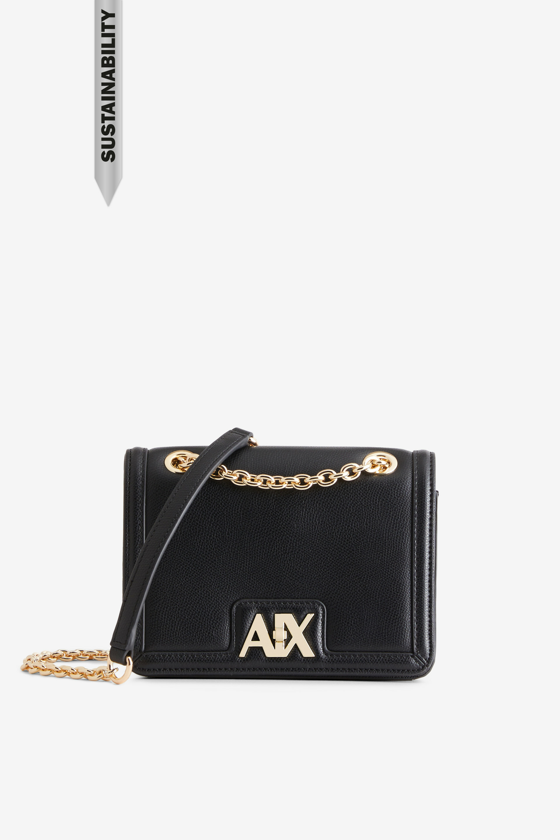 Sac bandoulière femme s-noir/noir