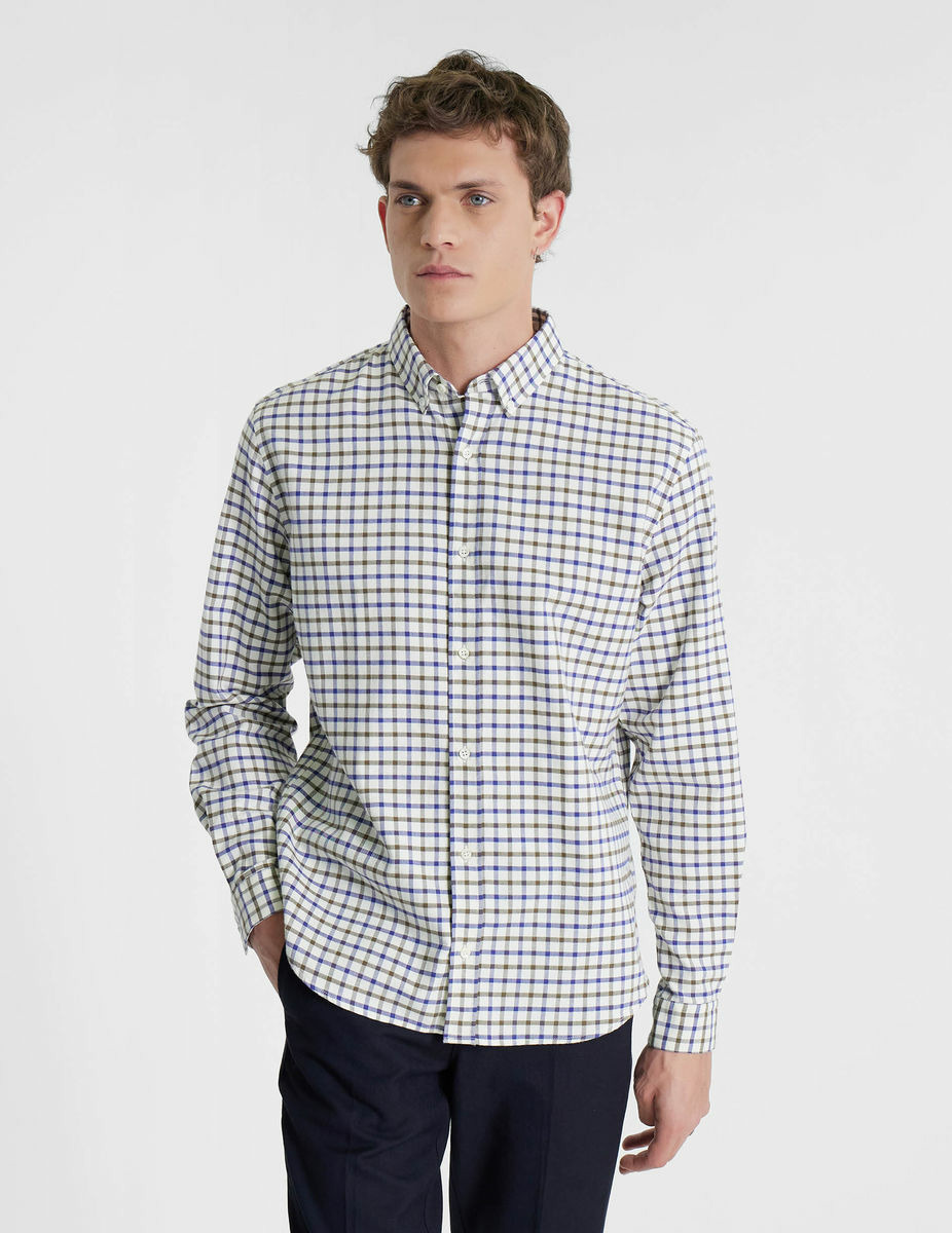 Chemise Gaspard à carreaux