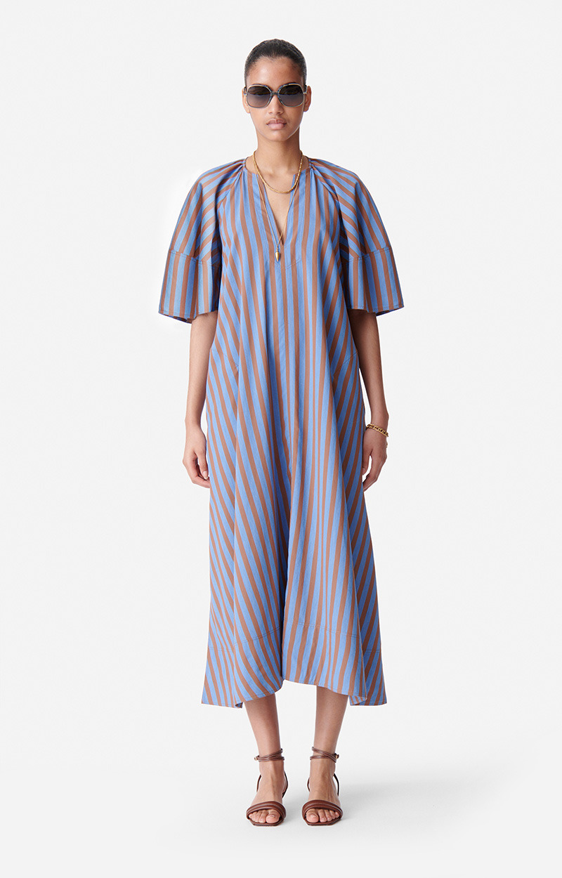 Robe Brooklyn En Viscose Mélangée