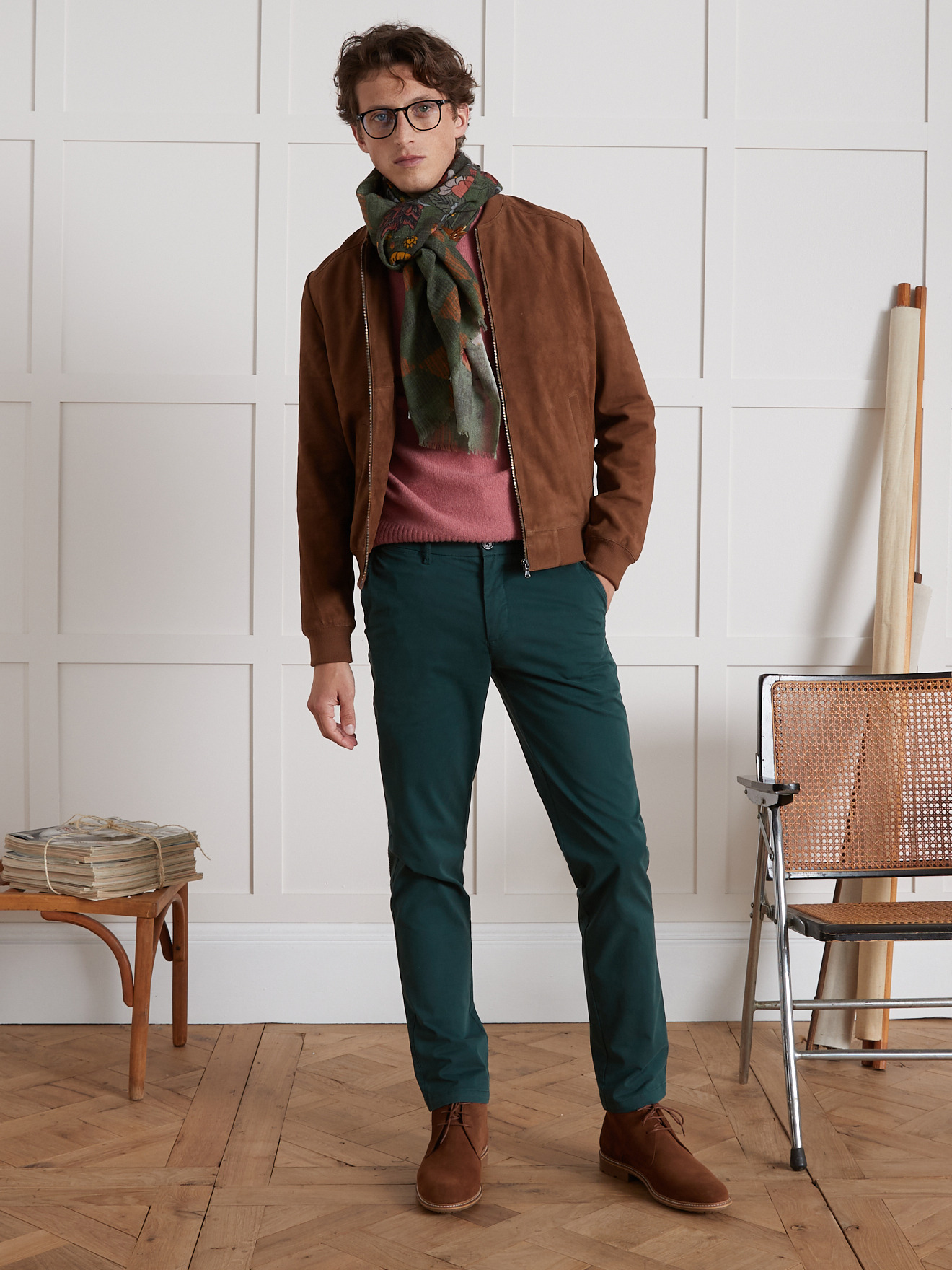 Chino gabardine