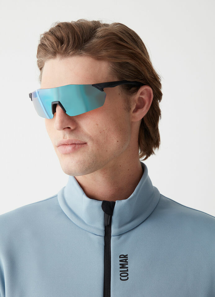 Polaire de ski stretch color-block