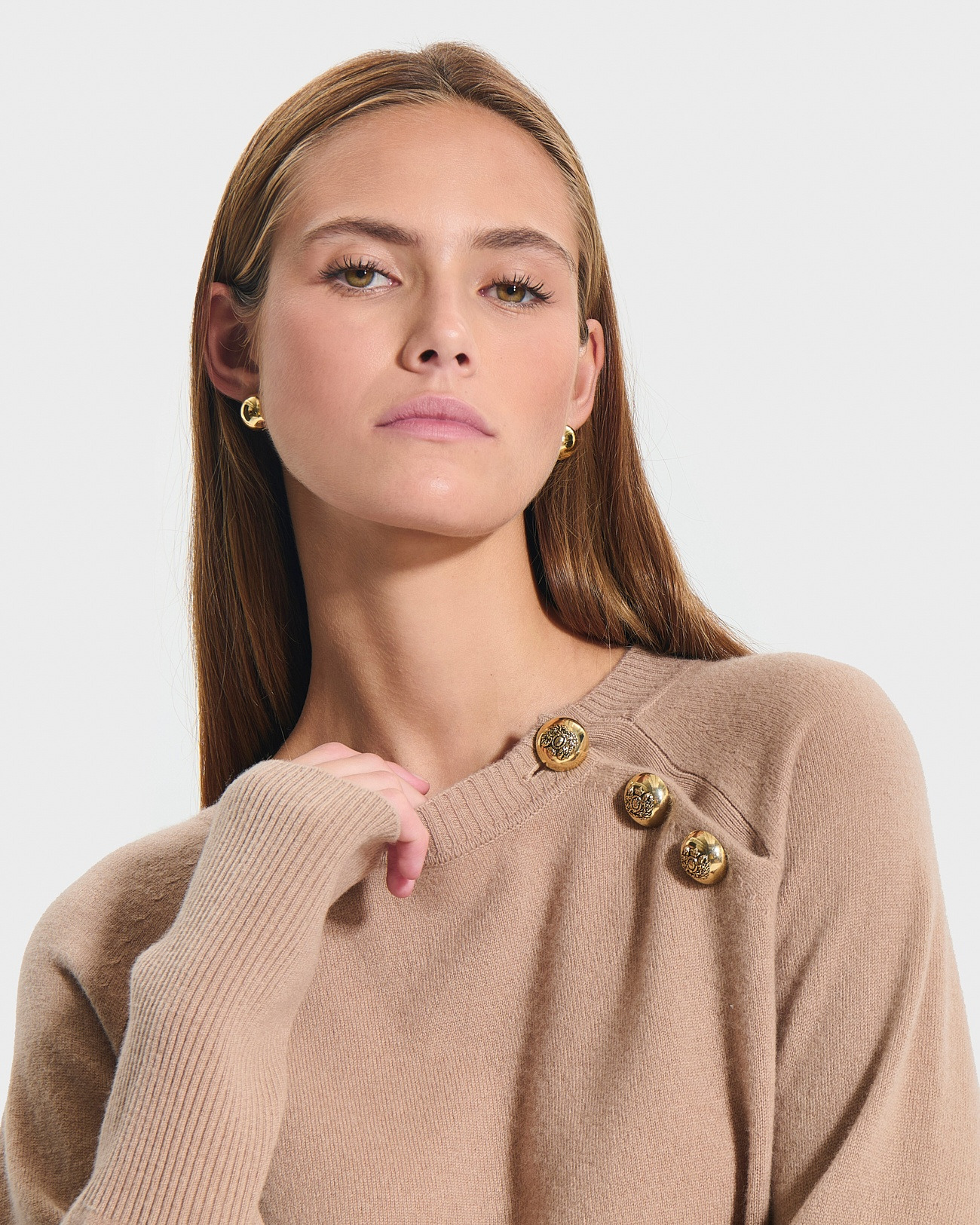 Pull Noam Camel en Laine
