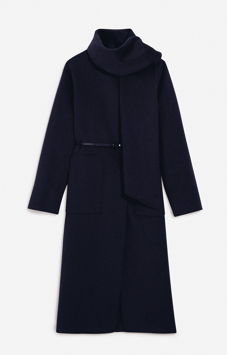 Manteau Valeran En Laine Mélangée