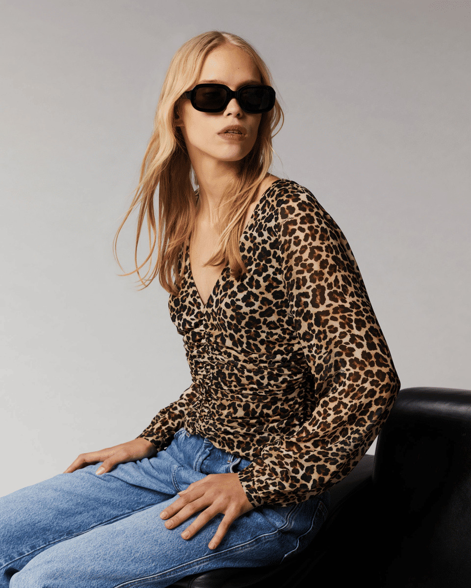 Top Manches Longues Smocke