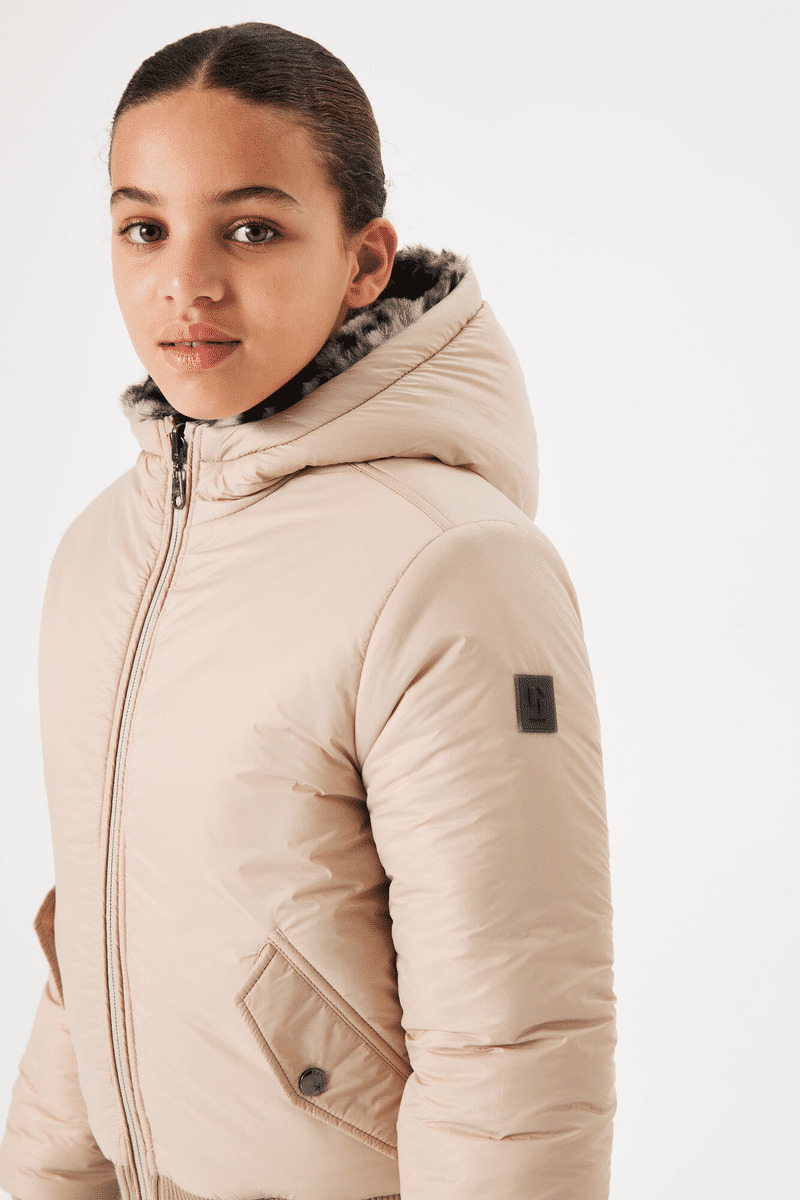 Girls Coat Brown