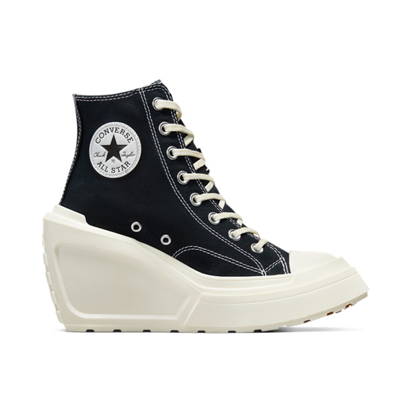 Chuck 70 De Luxe Wedge Hi Black/Black