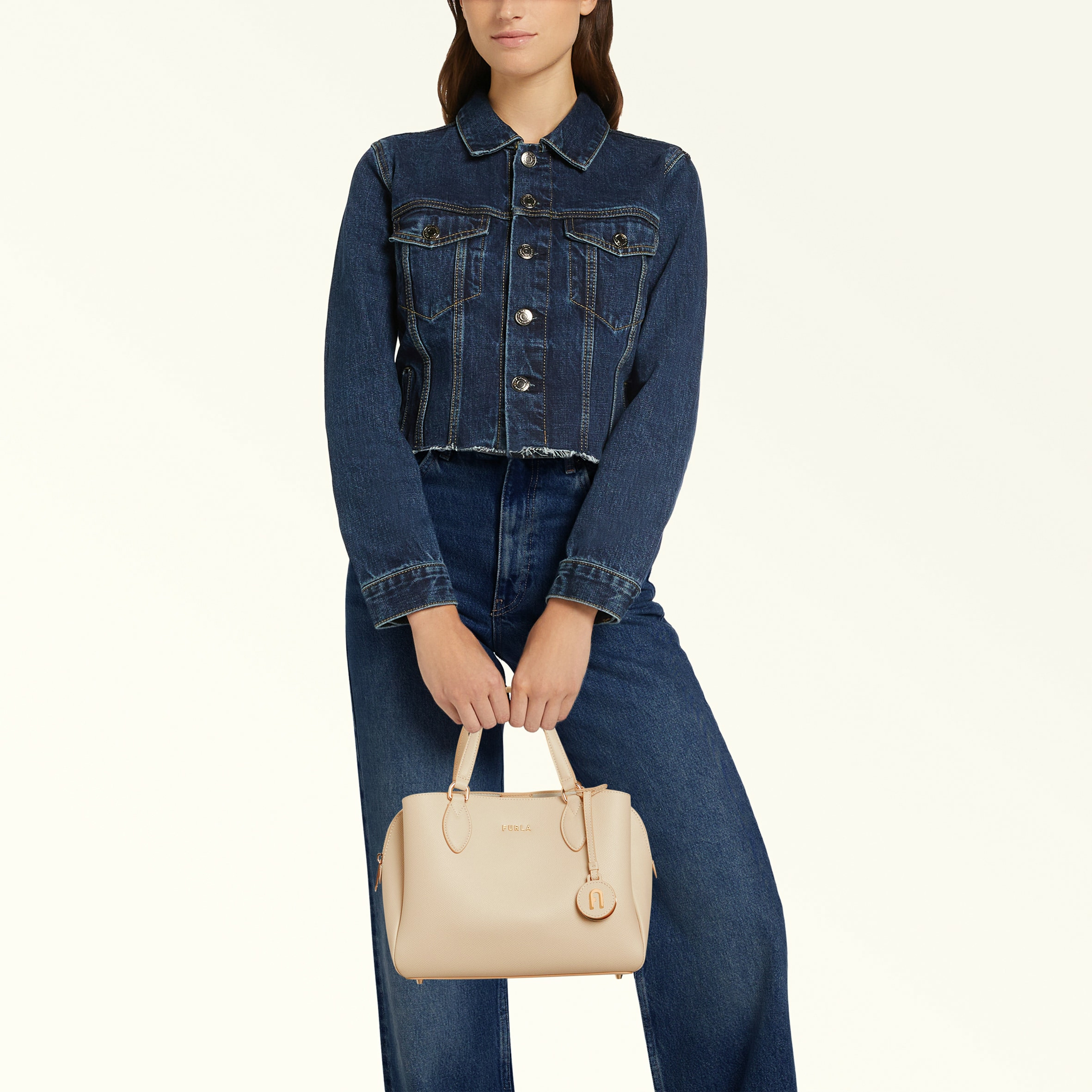 MINERVA S TOTE - VITELLO ANDROMEDA COLORBLOCK