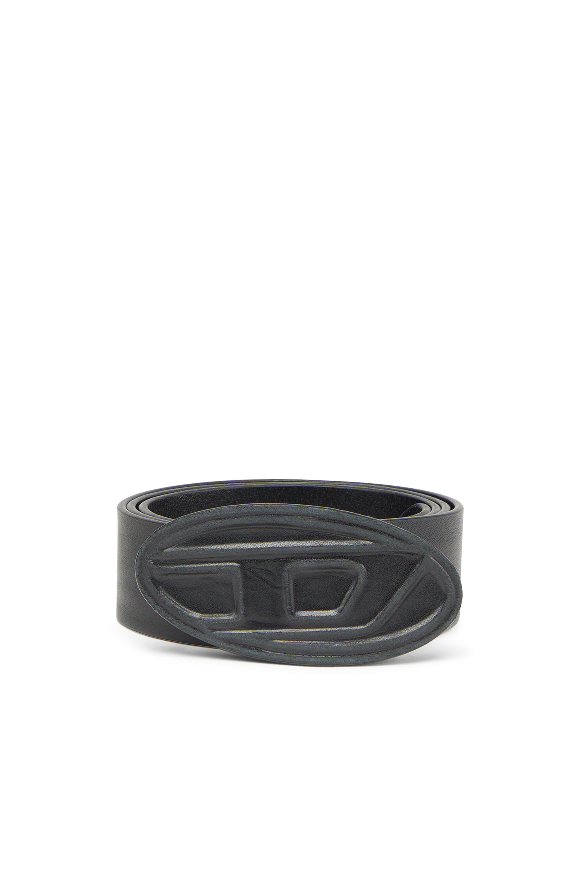 Ceinture en cuir avec boucle ‘D’ en cuir