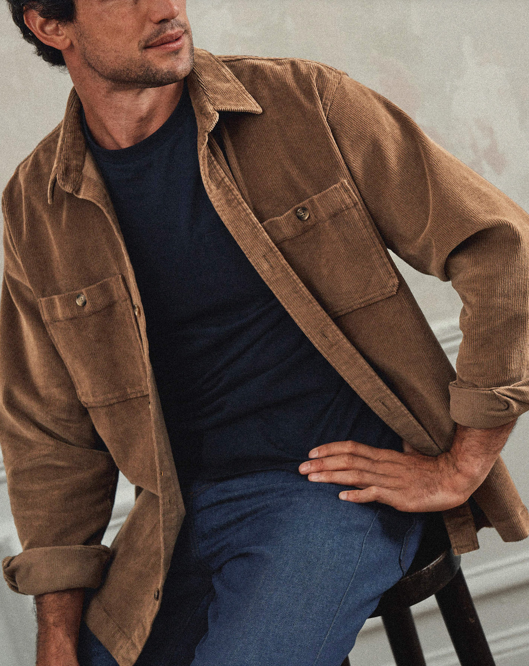 Surchemise Chelsea Havane