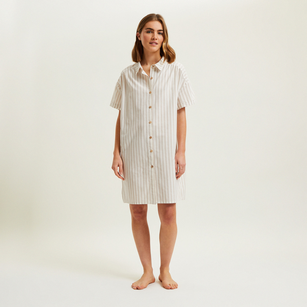 Laurence Tavernier - Robe Courte en voile de coton, Sardaigne