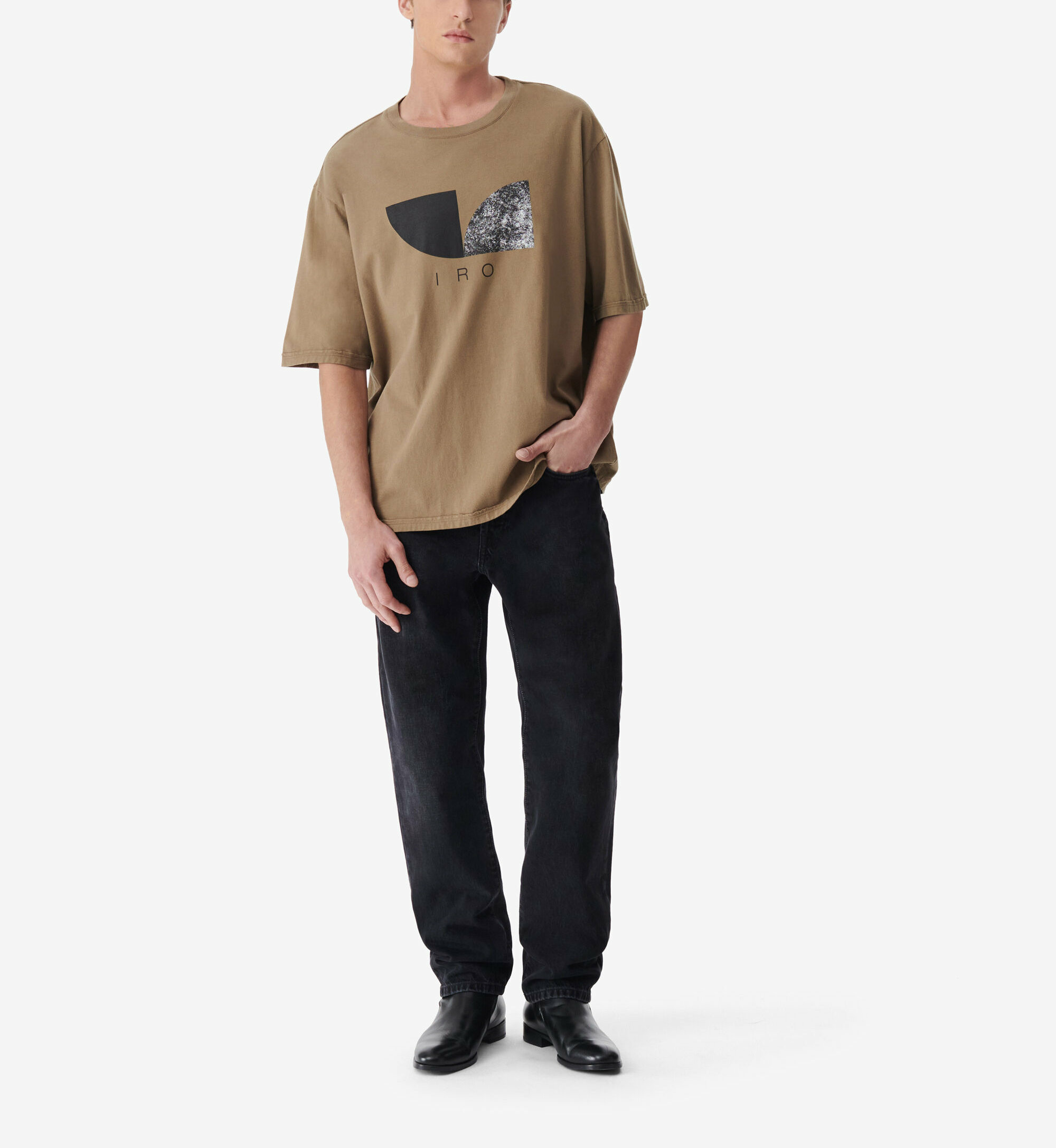 T-Shirt Imprimé Col Rond Ouri