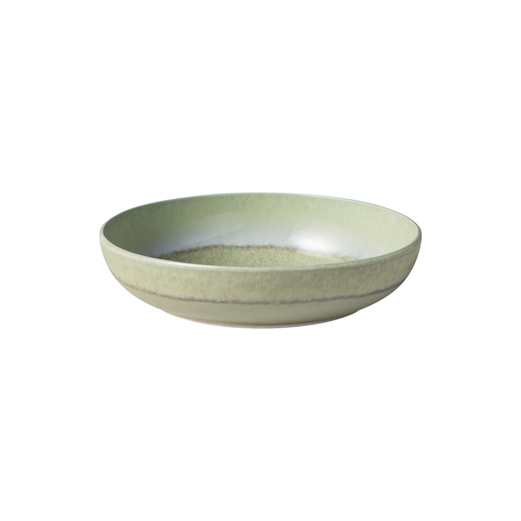Perlemor Alga - plat à pâtes, 22 cm Ø, vert