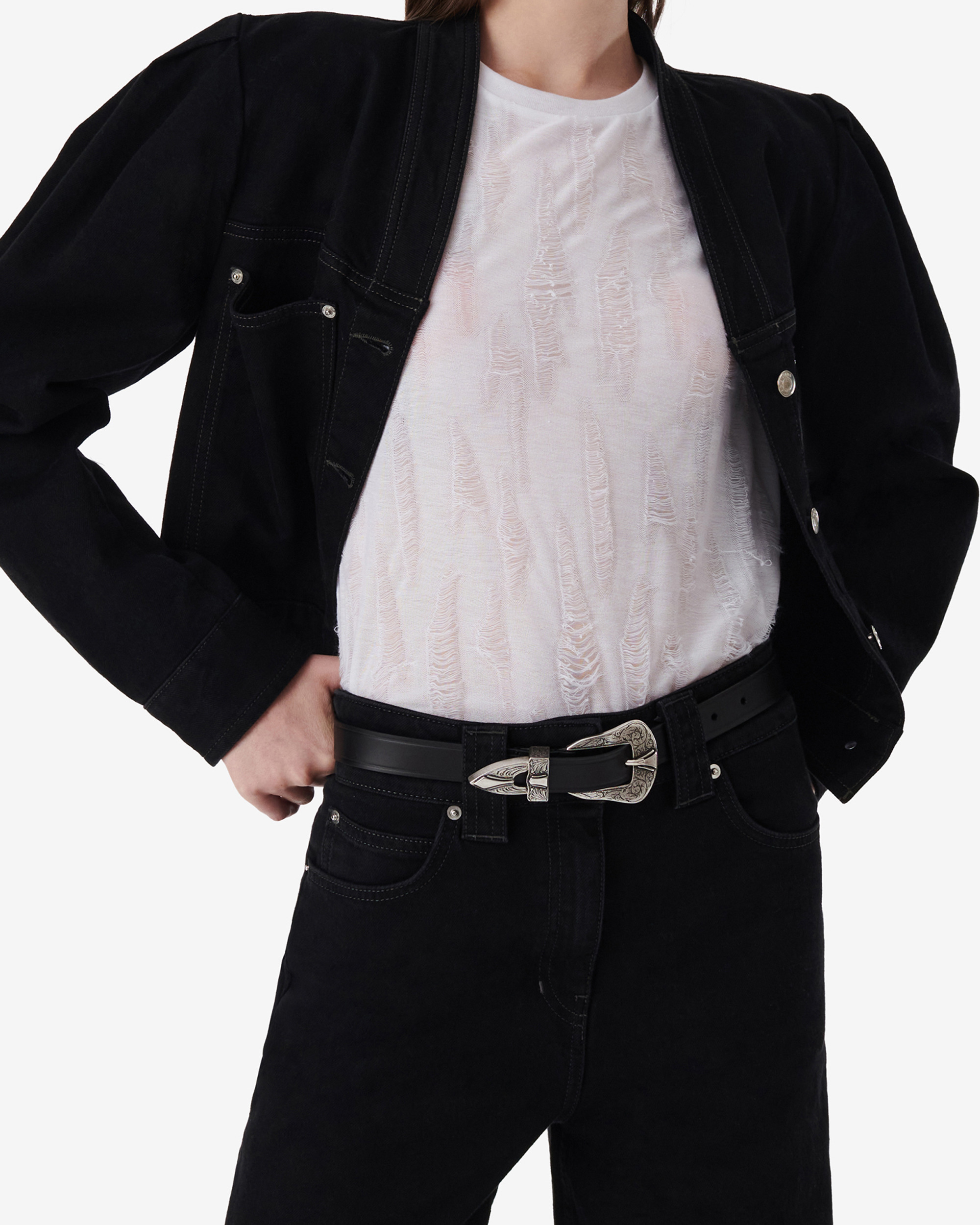 Veste En Denim Angelique