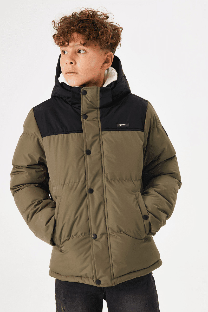 Boys Coat Green