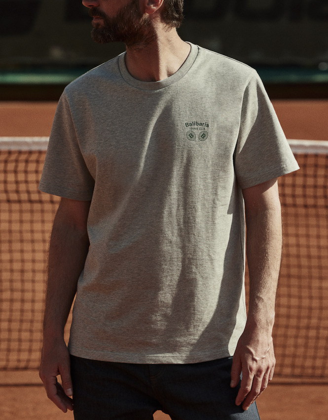 T-Shirt Niels Mixed Grey