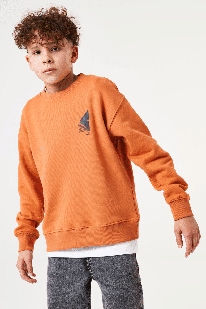 Boys Sweater Orange