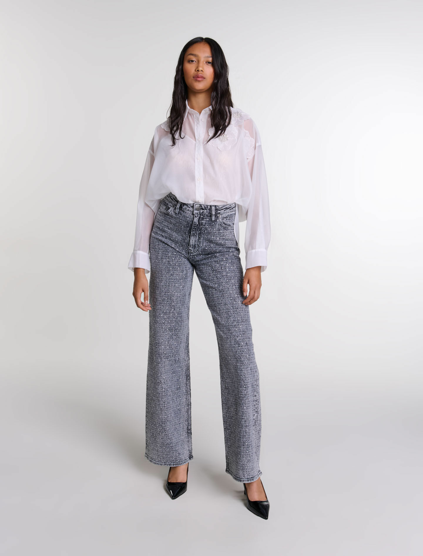 Chemise en organza