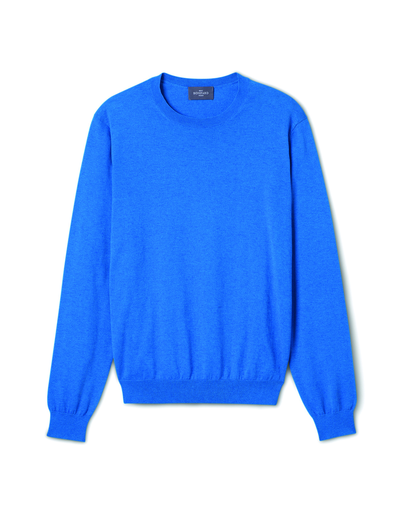 Pull col rond - Homme - BLEU BRUNNERA