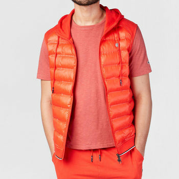 Doudoune sans manches orange PLAY