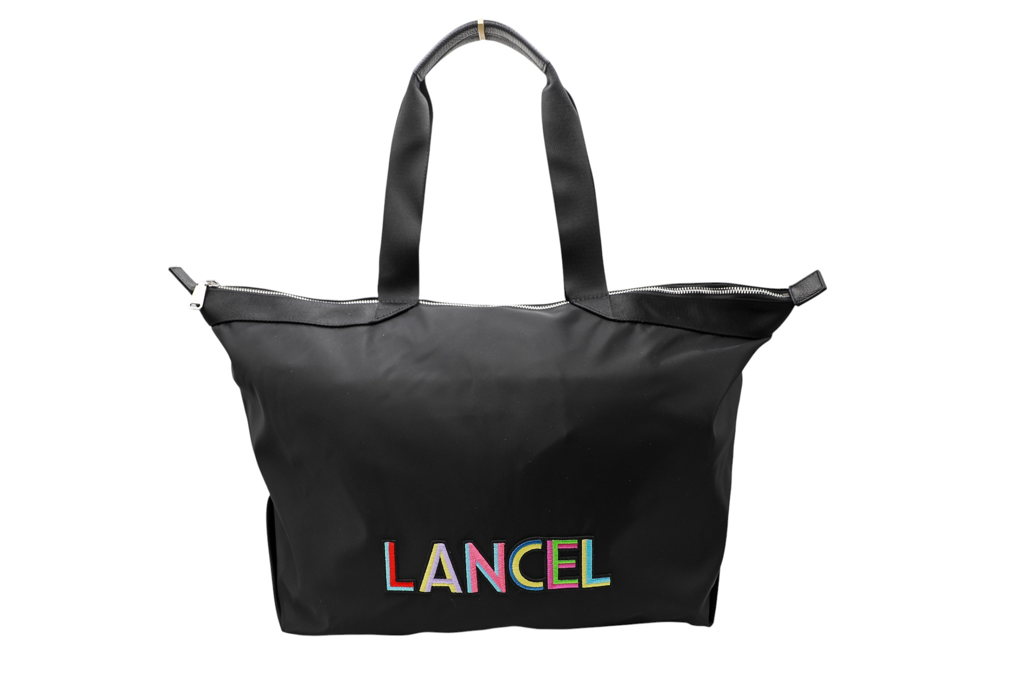 LOU - SAC CABAS ZIPPE M - Noir