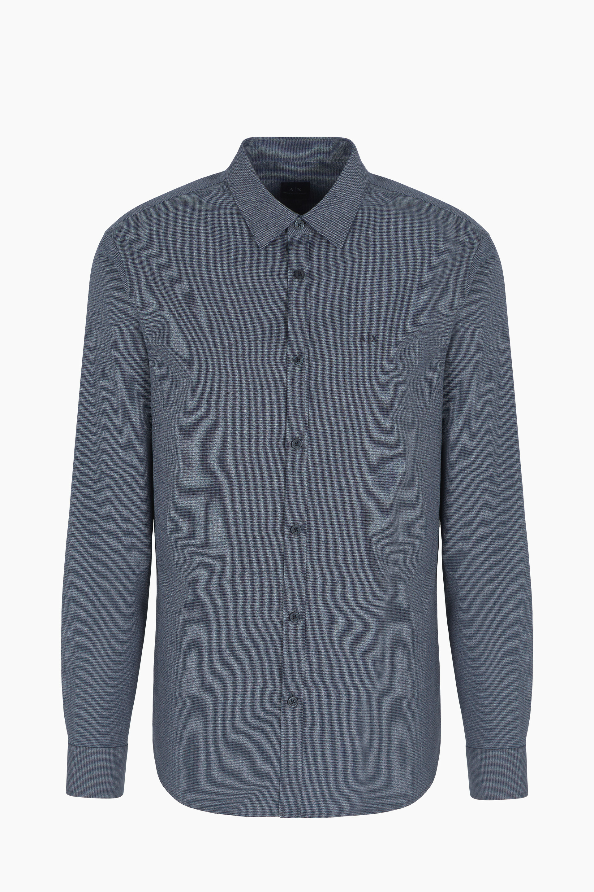 Chemise-b.micro pied de poul