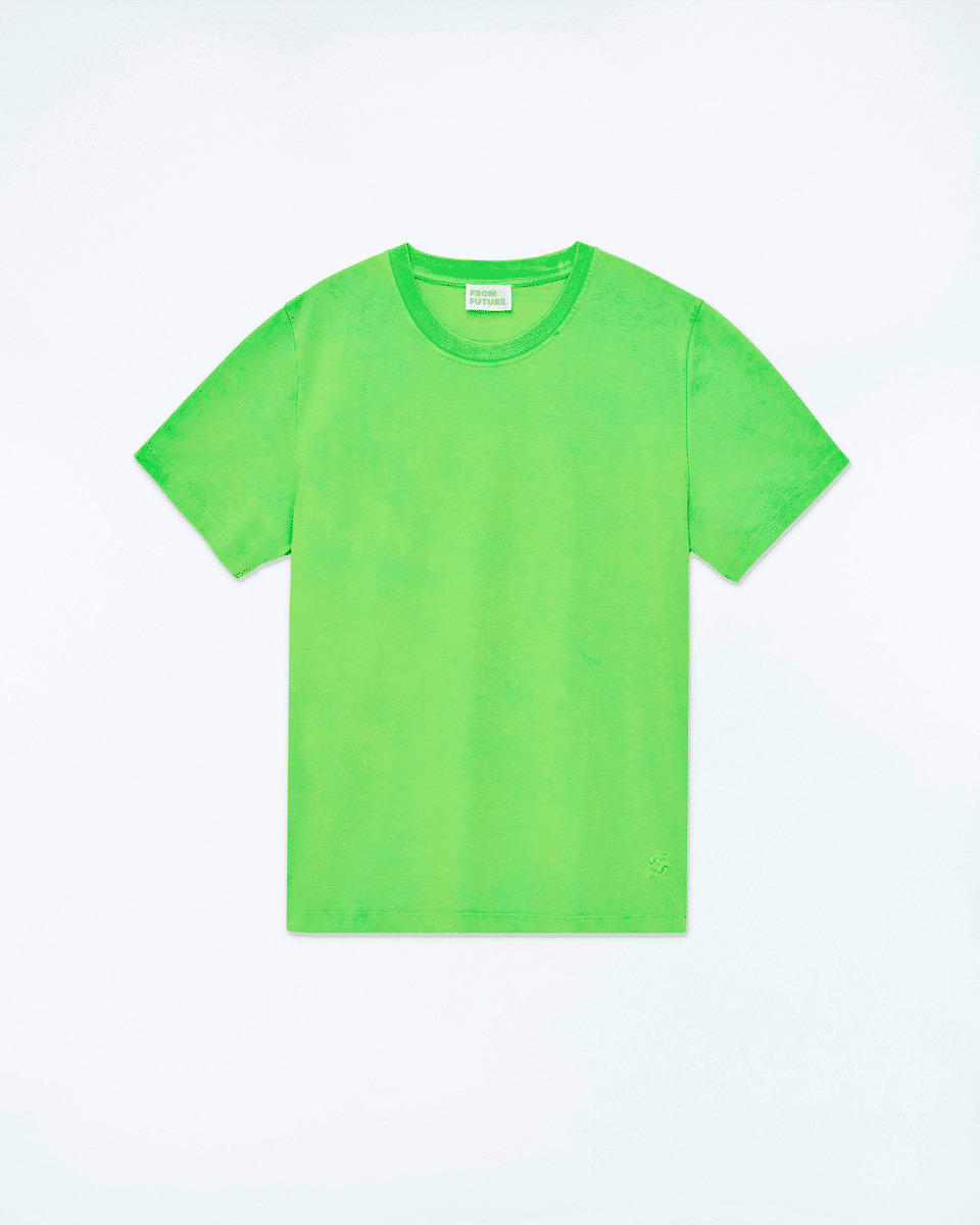 T-shirt Col Rond Manches Courtes