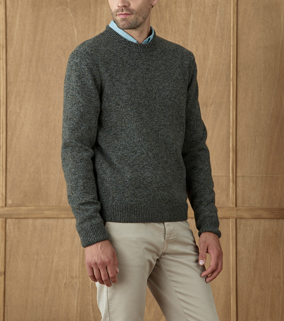 Pull Eddie Mixed Khaki