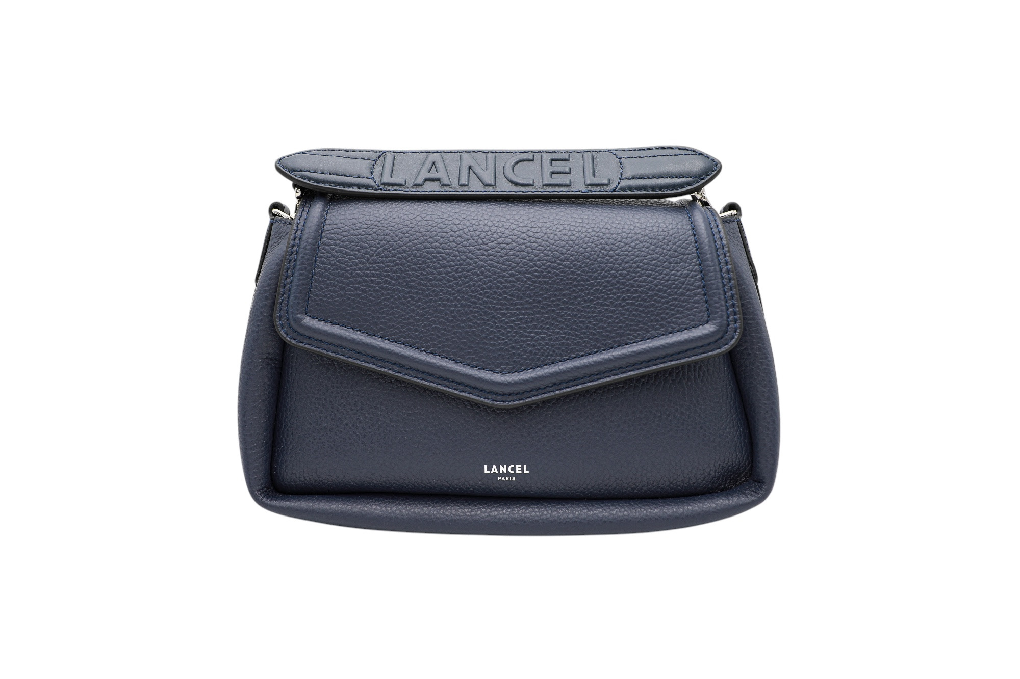 OBLIQUE DE LANCEL - SAC RABAT M - BLEU NUIT