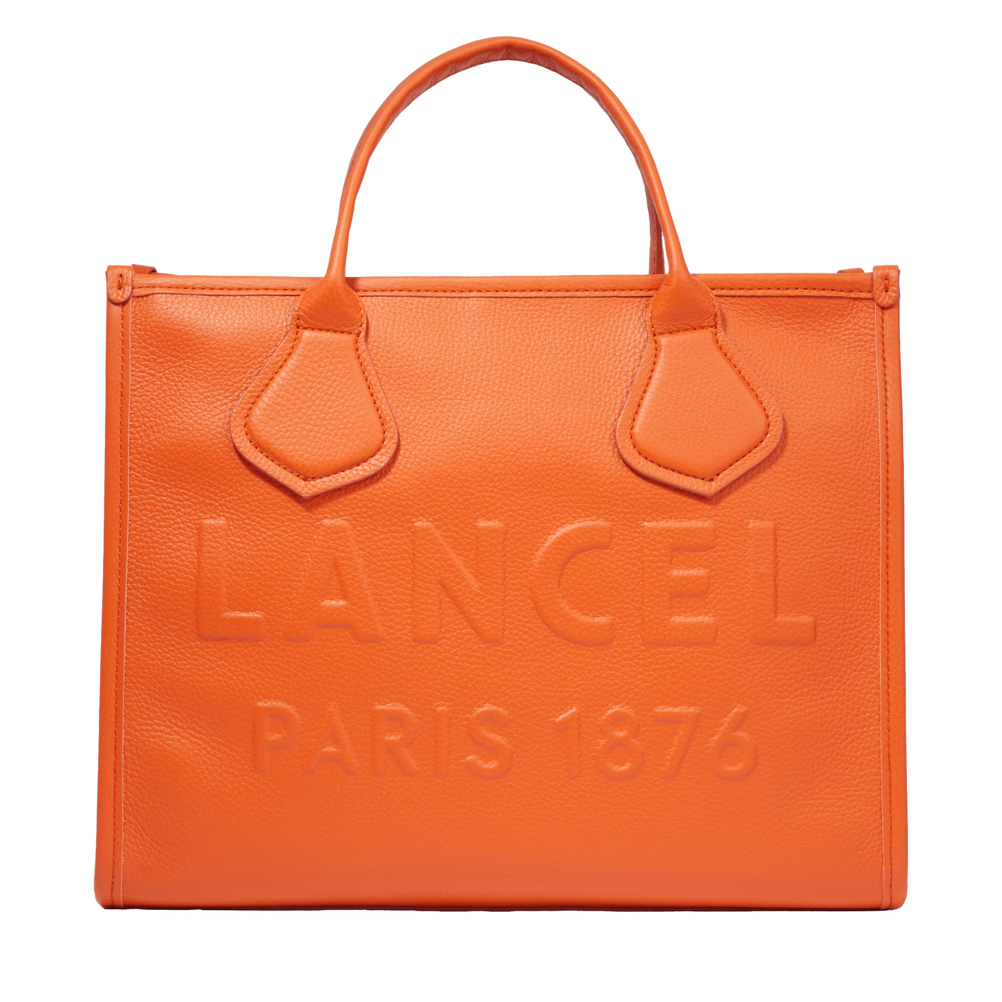 JOUR DE LANCEL - SAC CABAS ZIPPE M - Orange