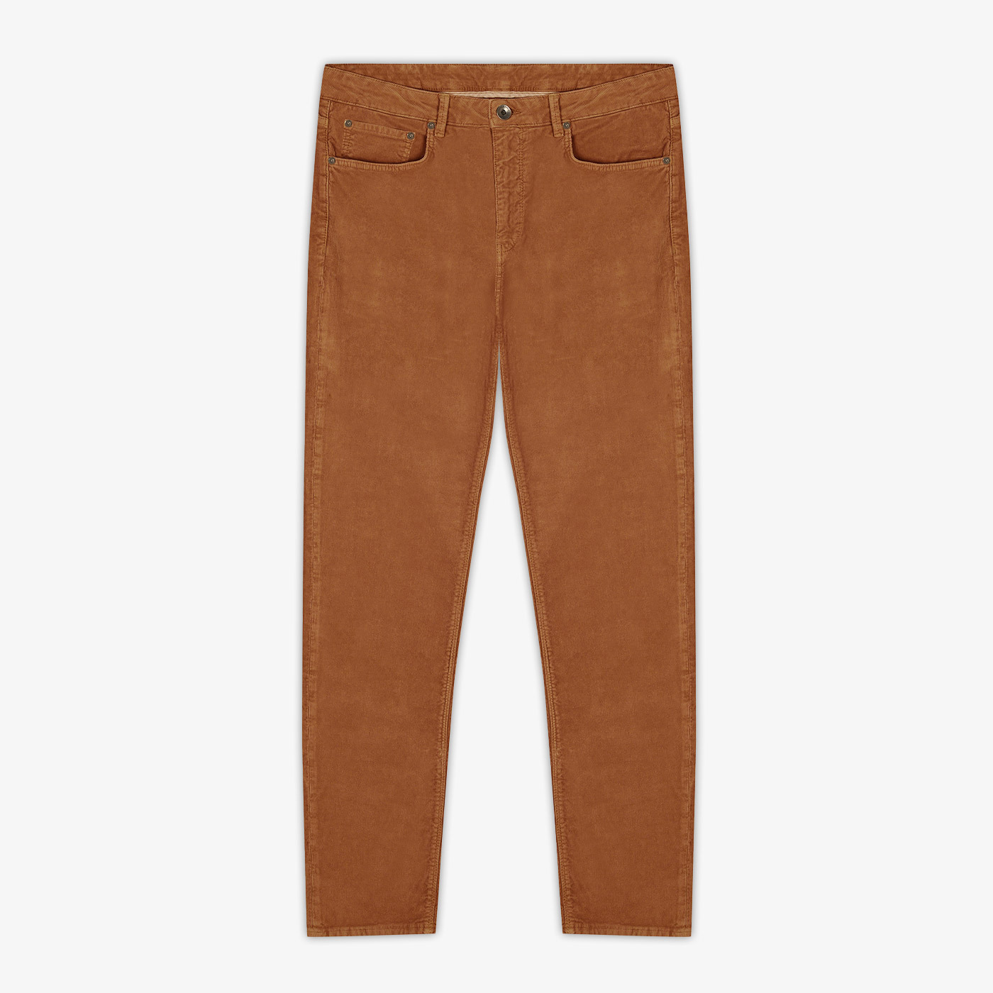 Jean 331 velours tapered fit marron fauve