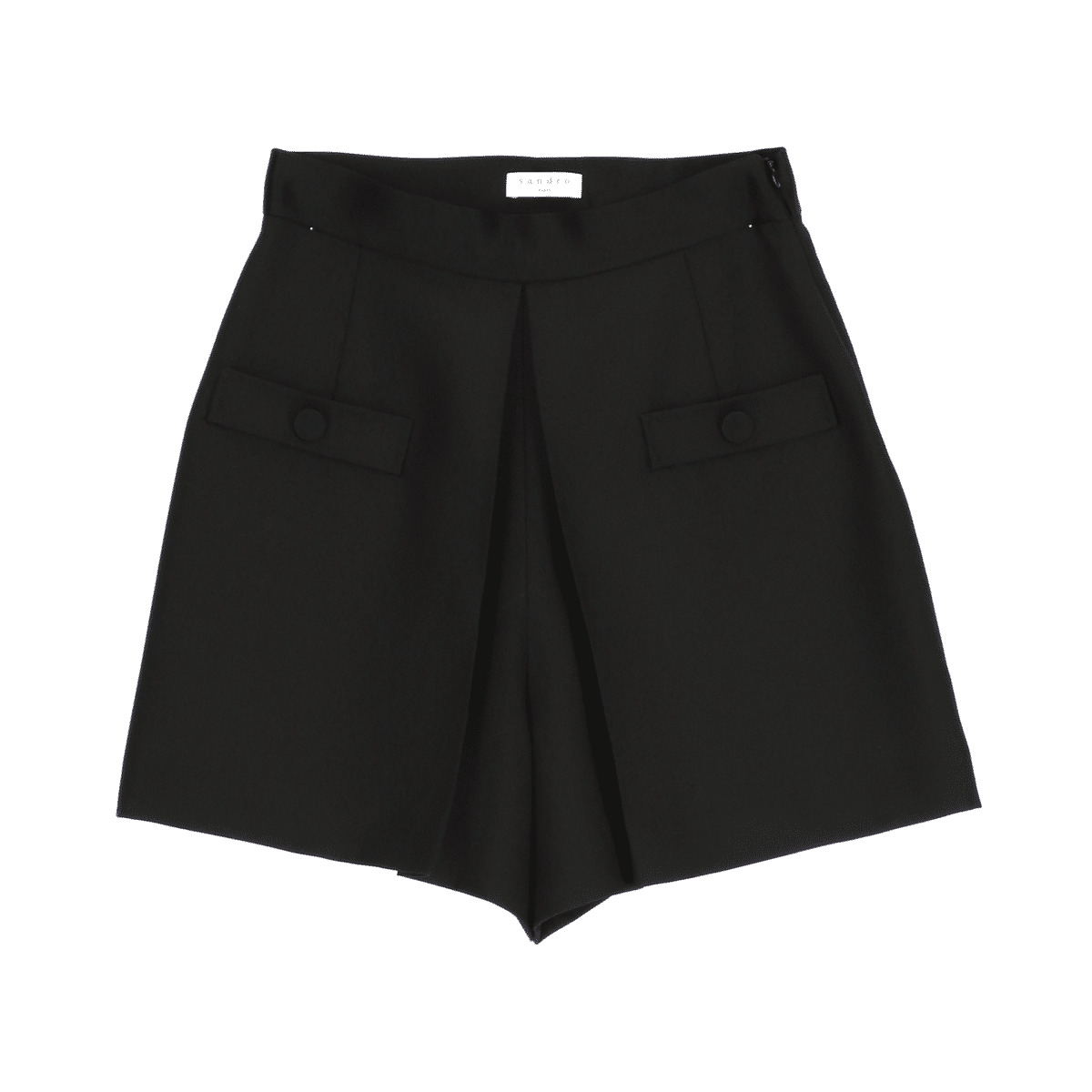 Short à pan asymétrique