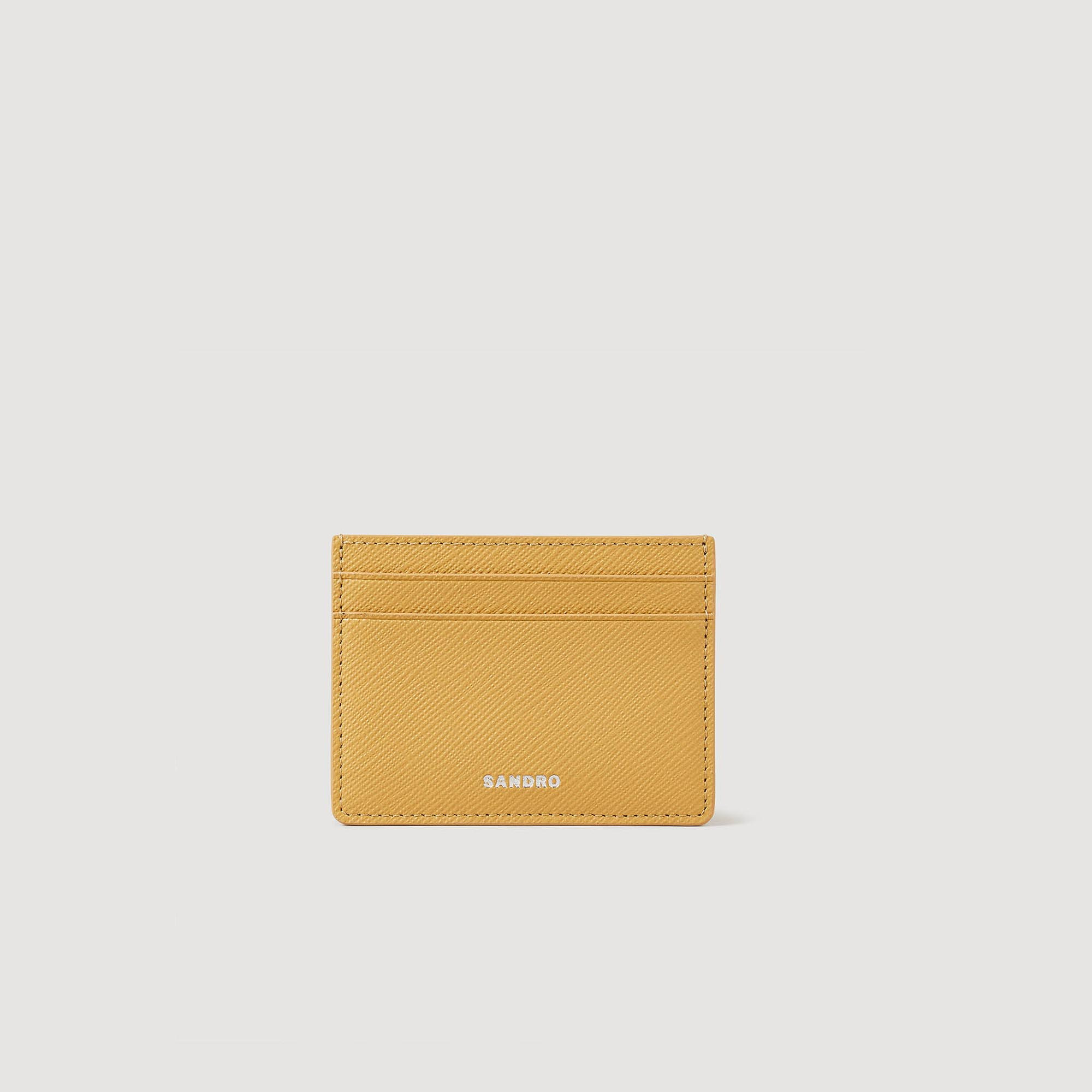 Porte-cartes en cuir reconstitué