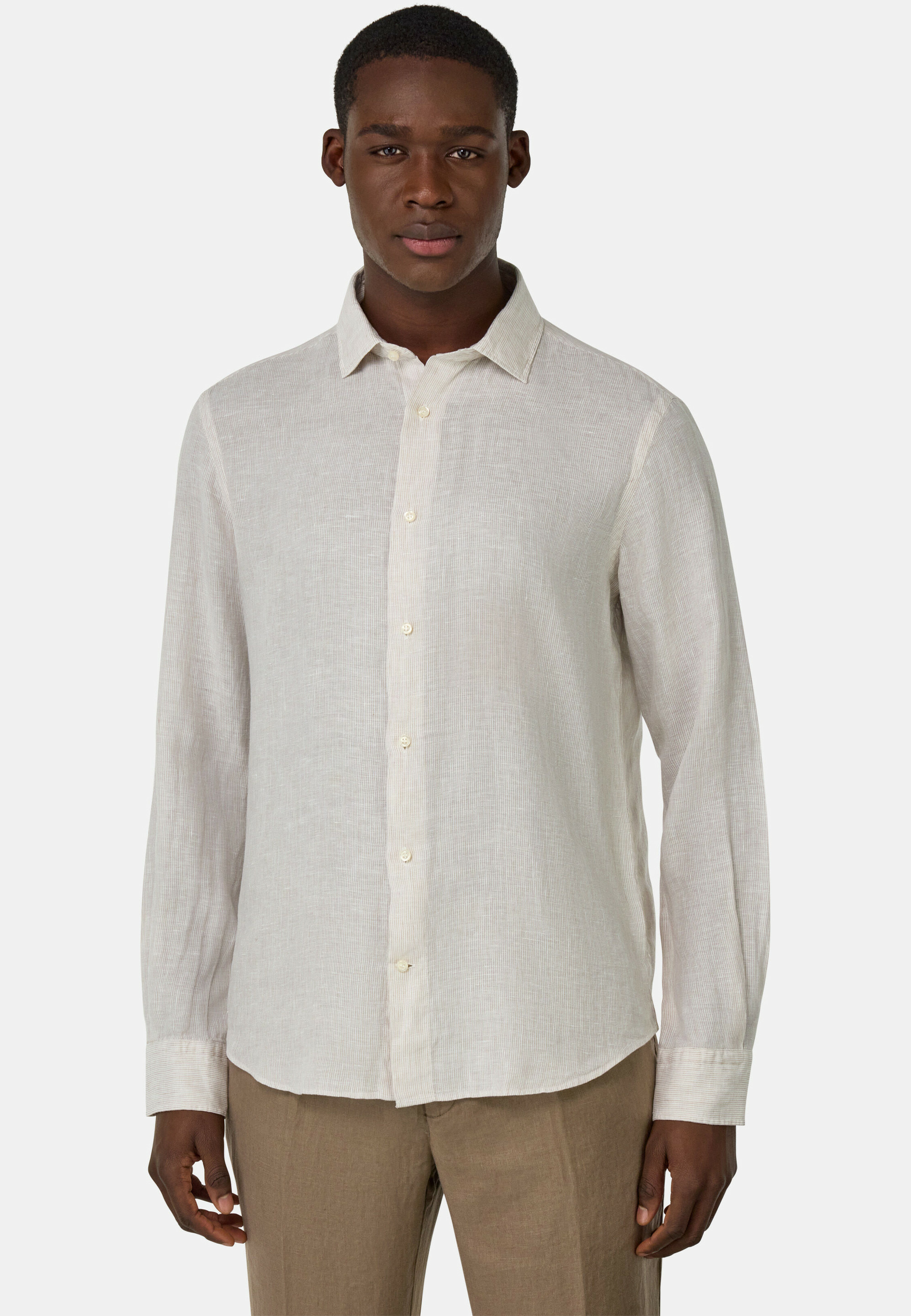 Chemise en Lin Regular Fit