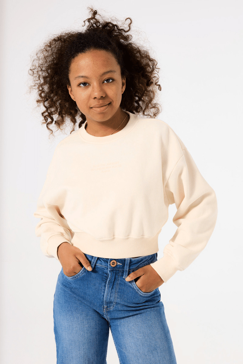 Girls Sweater Brown