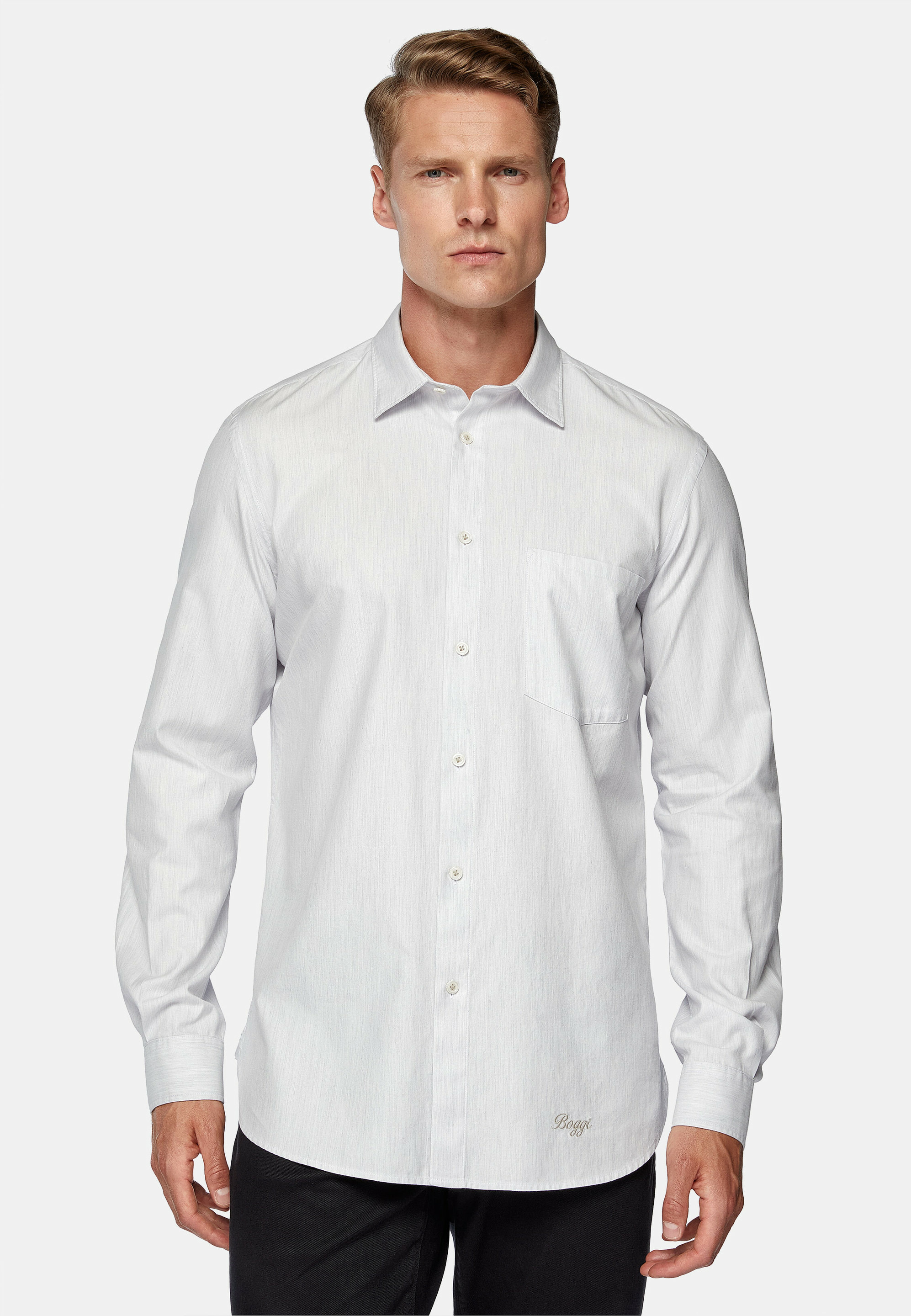 Chemise En Coton Regular Fit