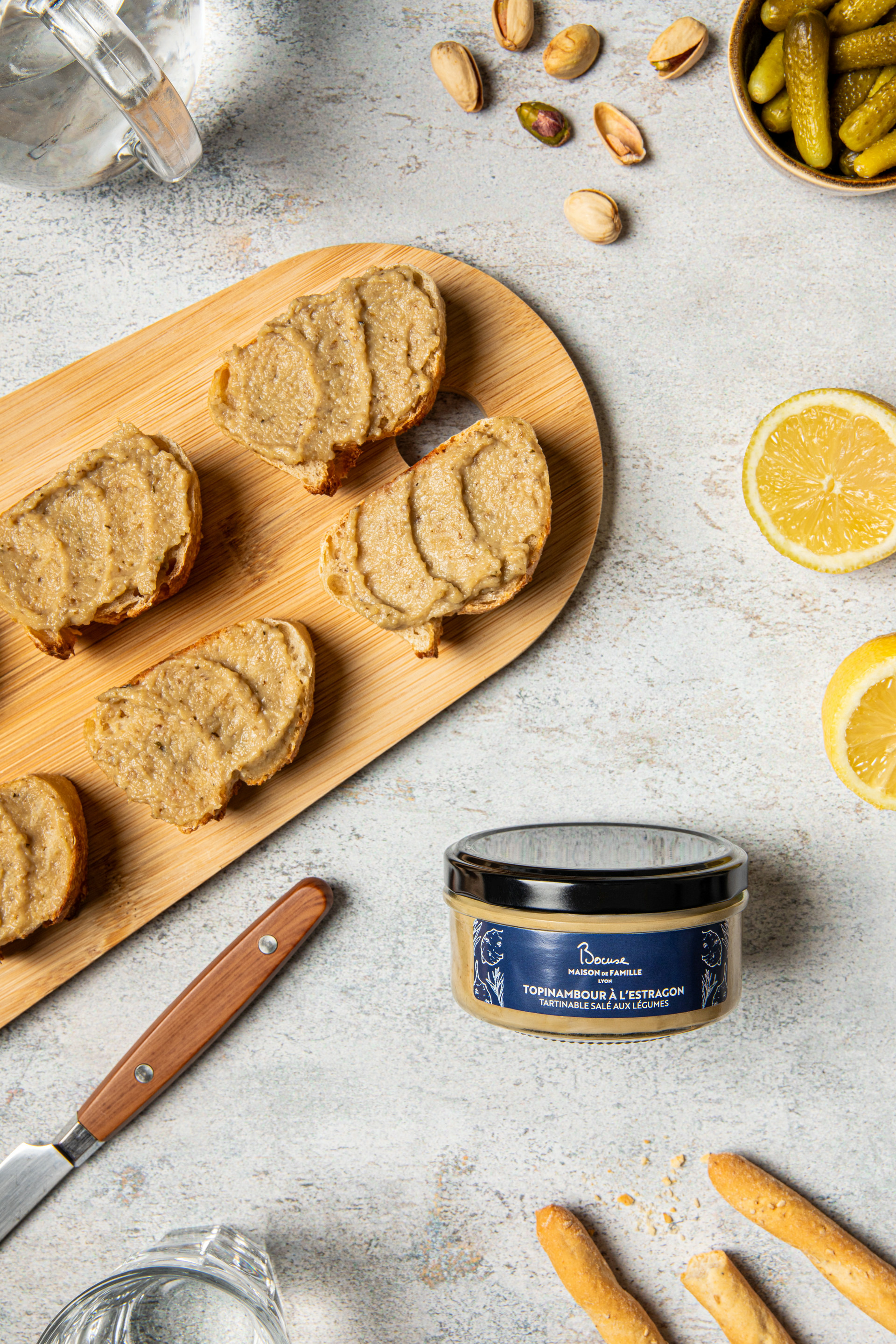 Tartinable topinambour à l'estragon