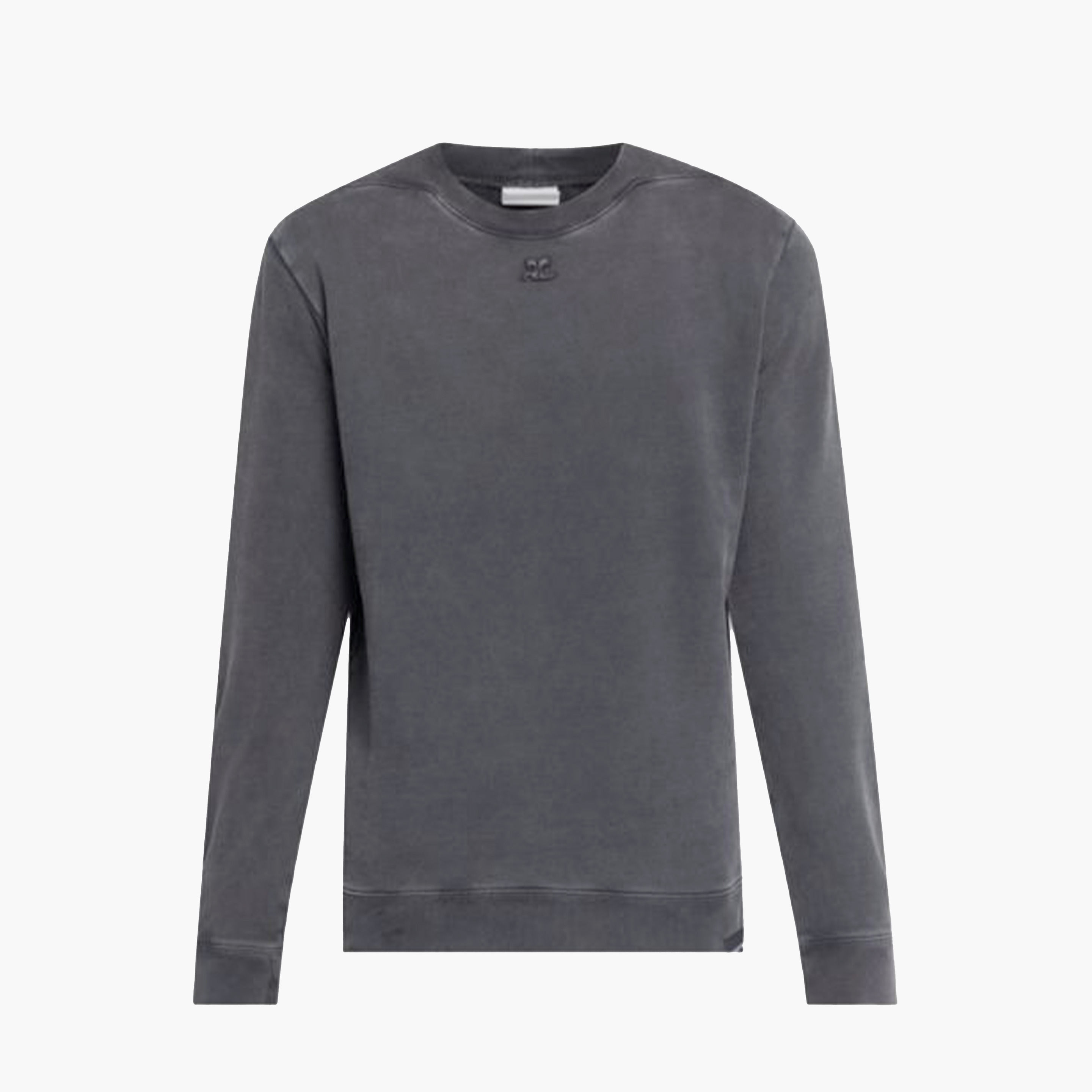 Courreges Sweatshirt AC Logo Gris