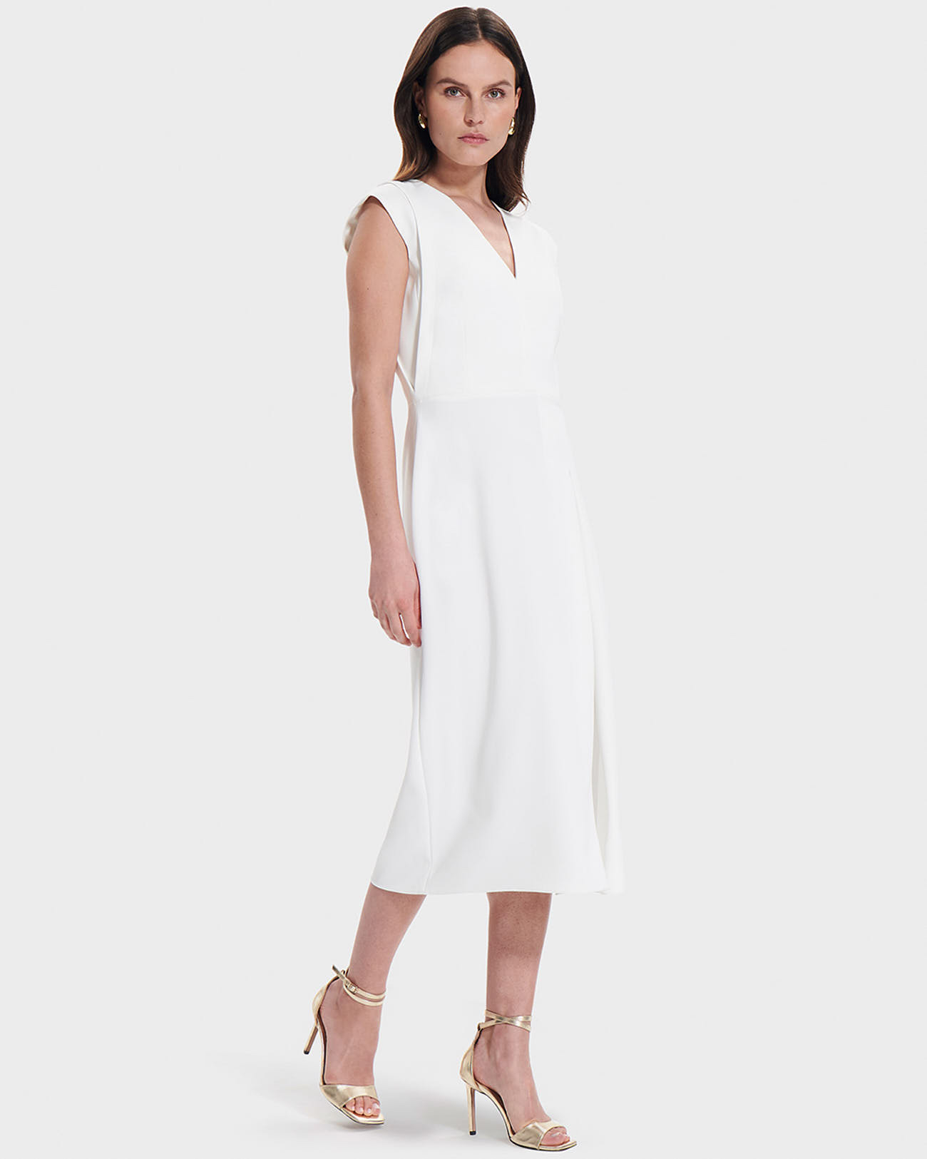 Robe Roussel Ecru en Polyester
