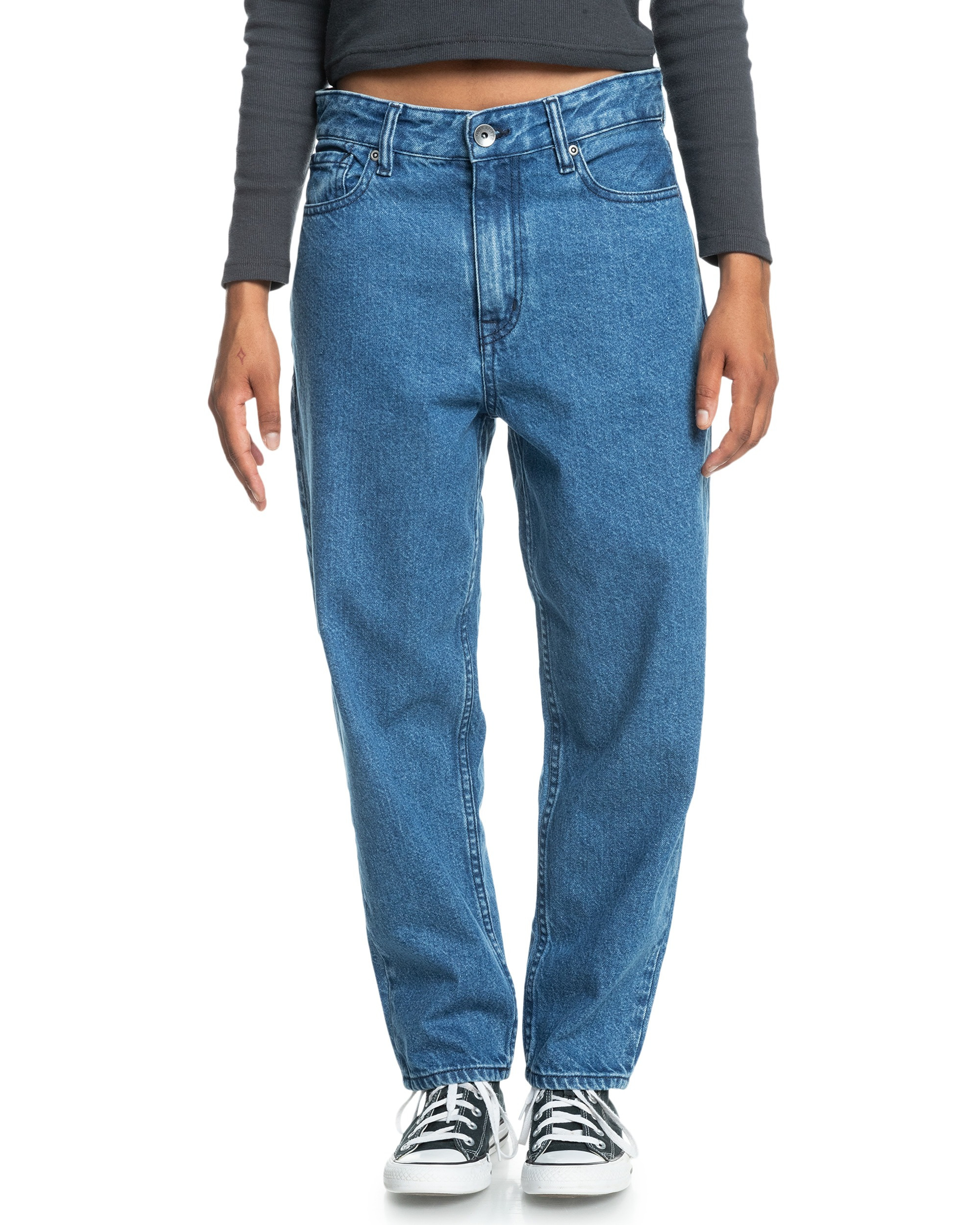 UNI BAGGY CARROT DENIM