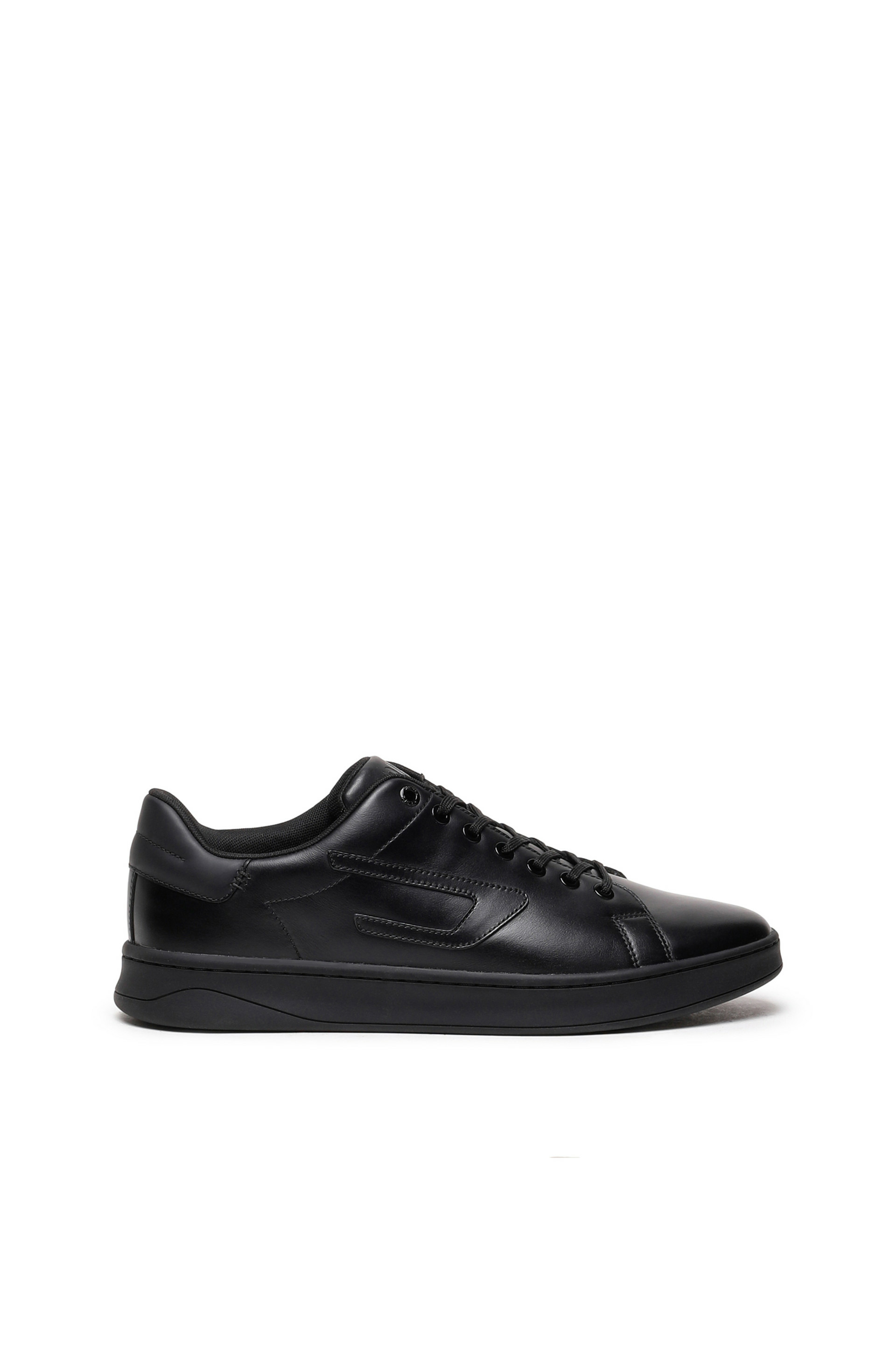 S-Athene Low-Sneakers basses en cuir avec empiècement D