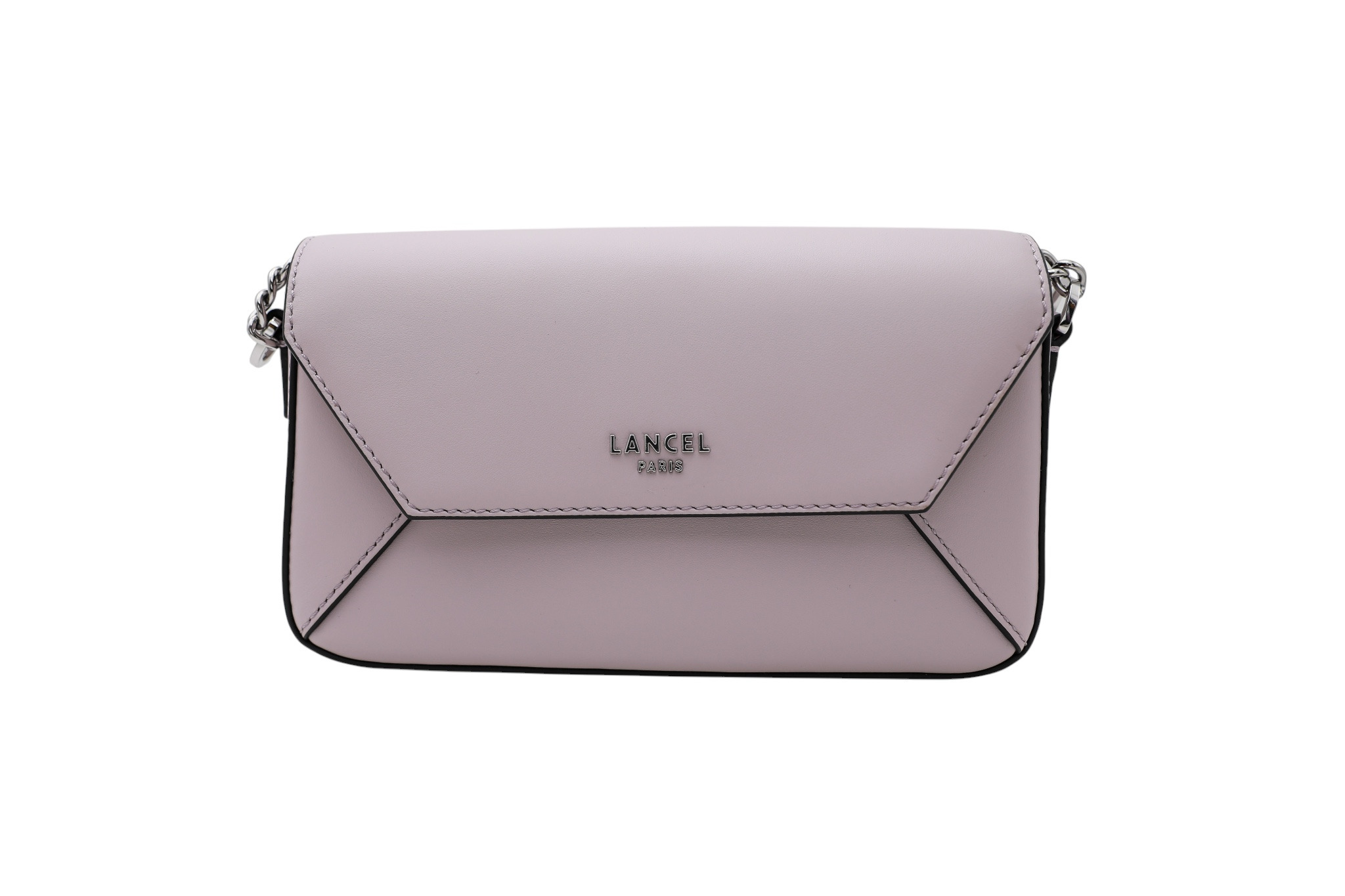 Lettrine De Lancel - Mini Sac Rabat - Gris Mauve