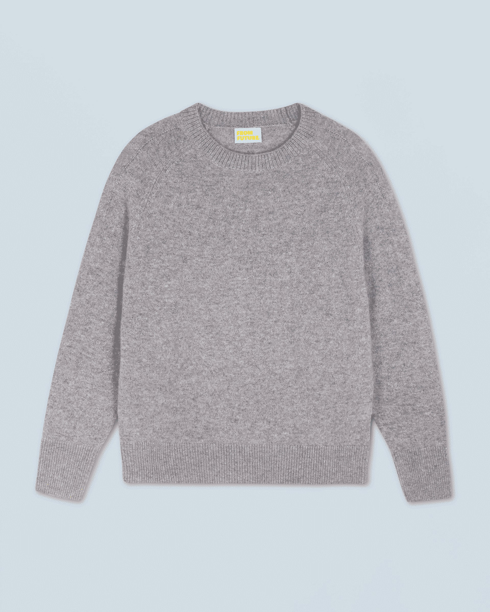 Pull Col Rond Oversize Léger